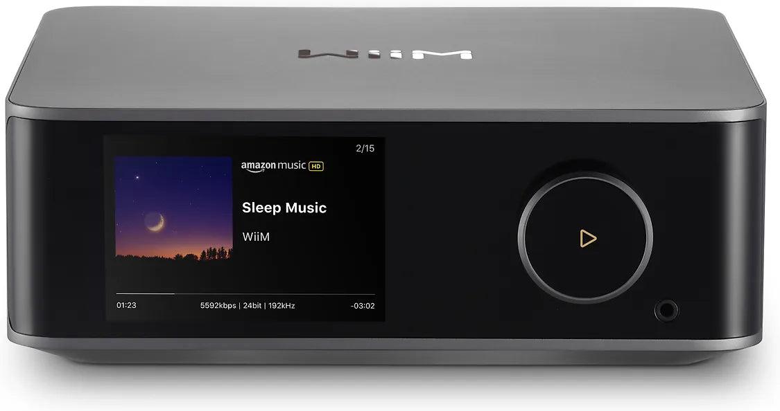 WiiM Ultra langaton audio-streameri ja monihuonejärjestelmän audio-vastaanotin
