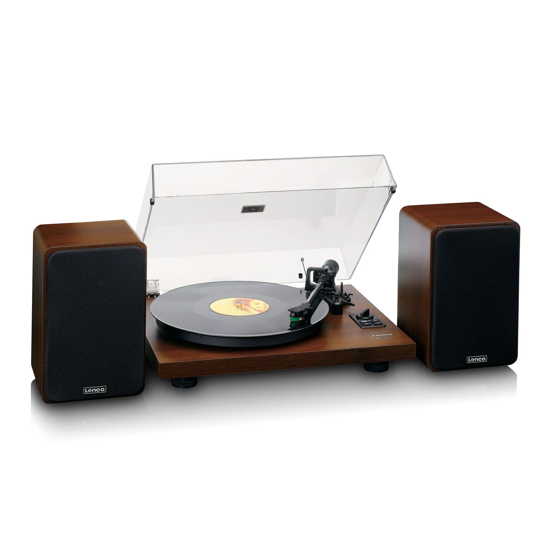 Lenco LS-600WA levysoitin stereokaiuttimilla