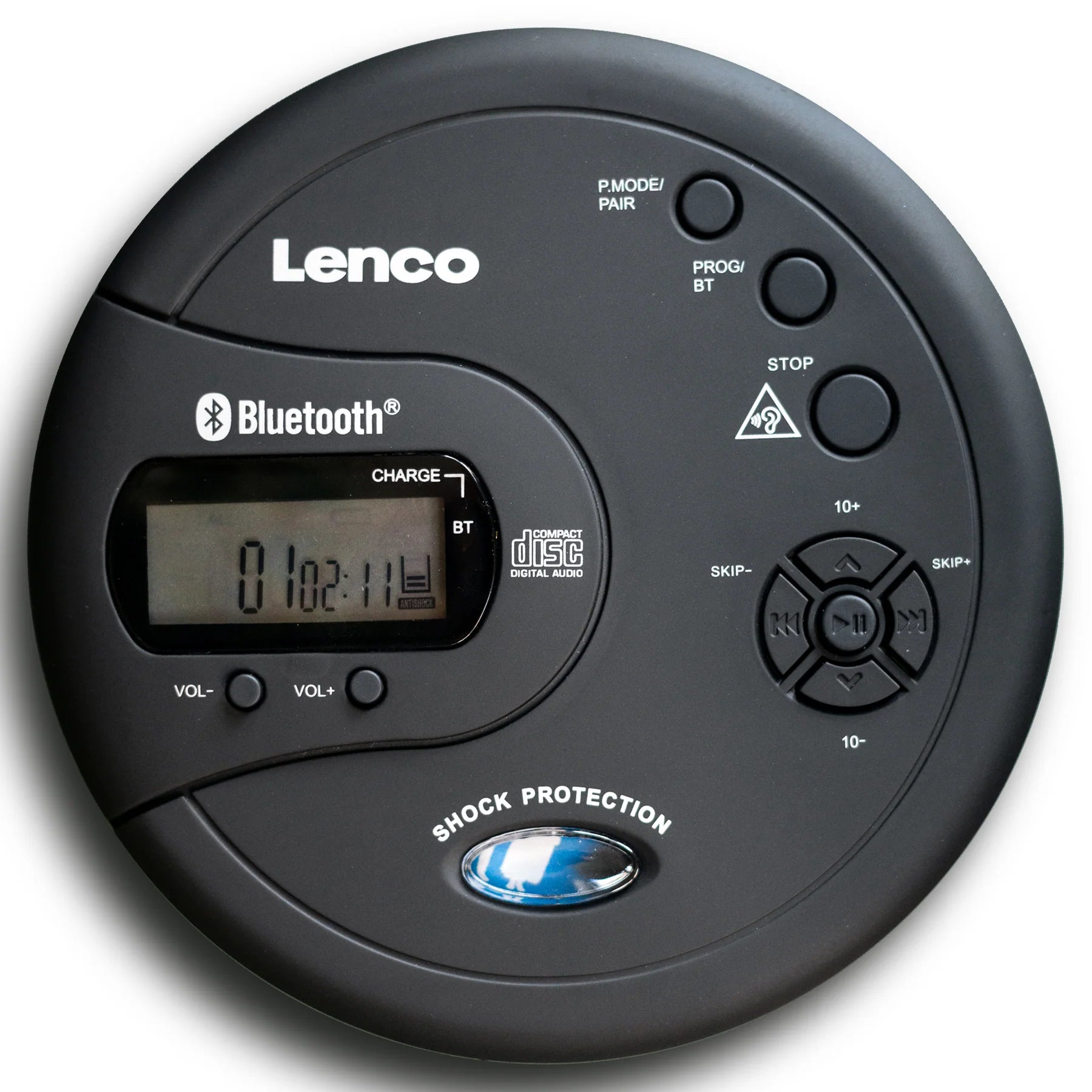 Lenco CD-300BK kannettava CD/MP3-soitin