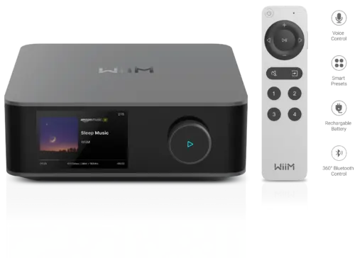 Klipsch R-40M & Wiim Amp Ultra -Täydellinen paketti laadukkaaseen äänentoistoon