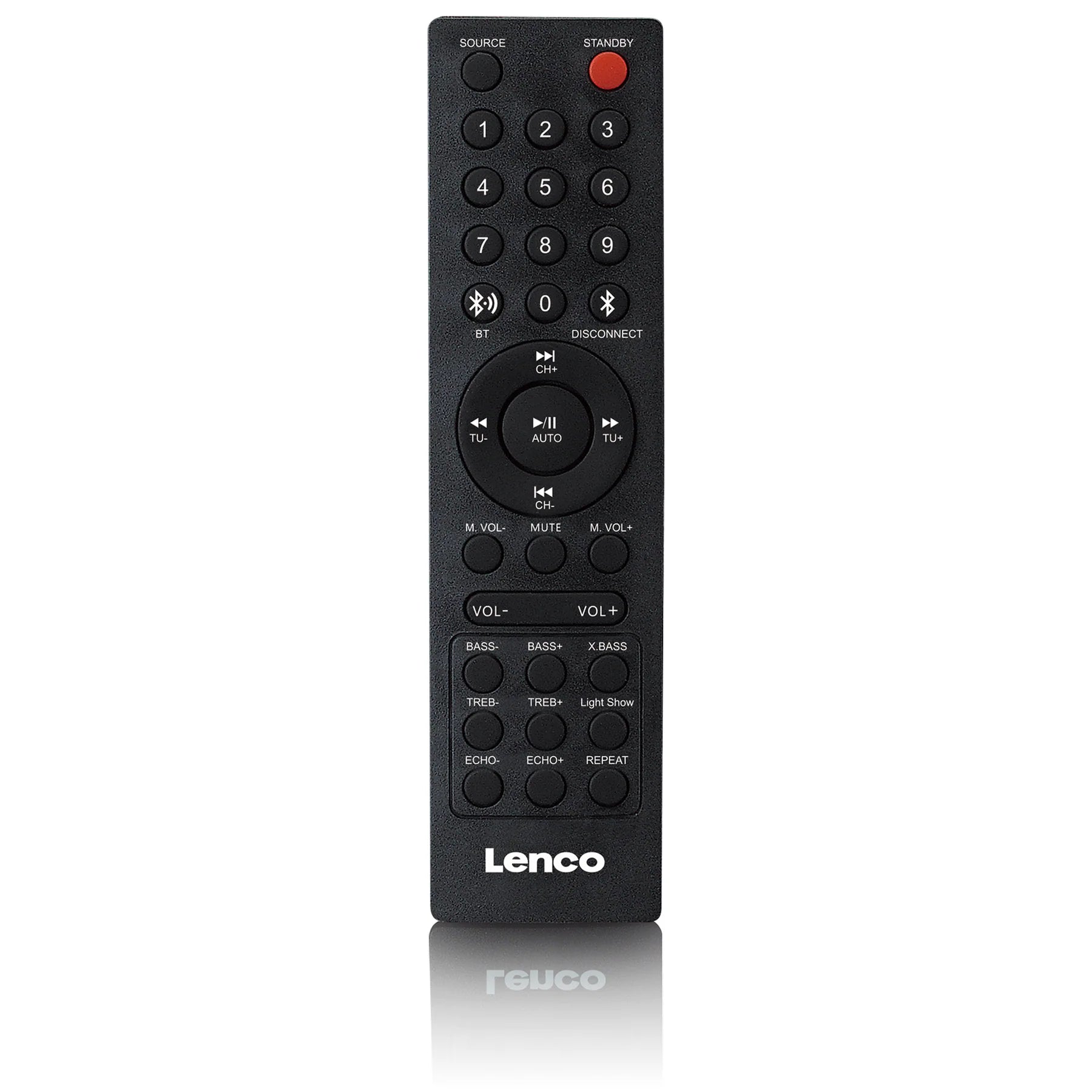 Lenco PA-260BK bilekaiutin