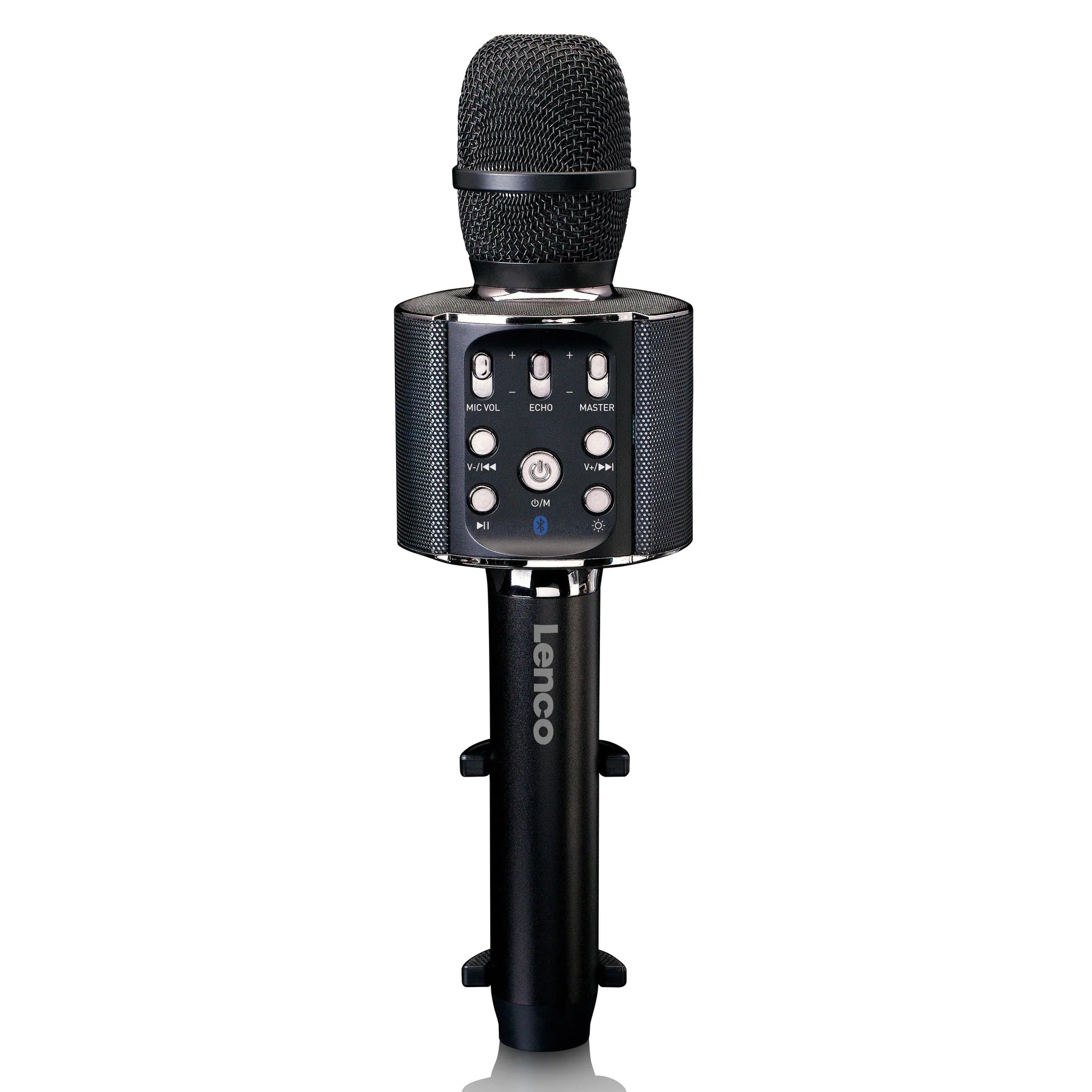 Lenco BMC-090BK karaokemikrofoni, musta