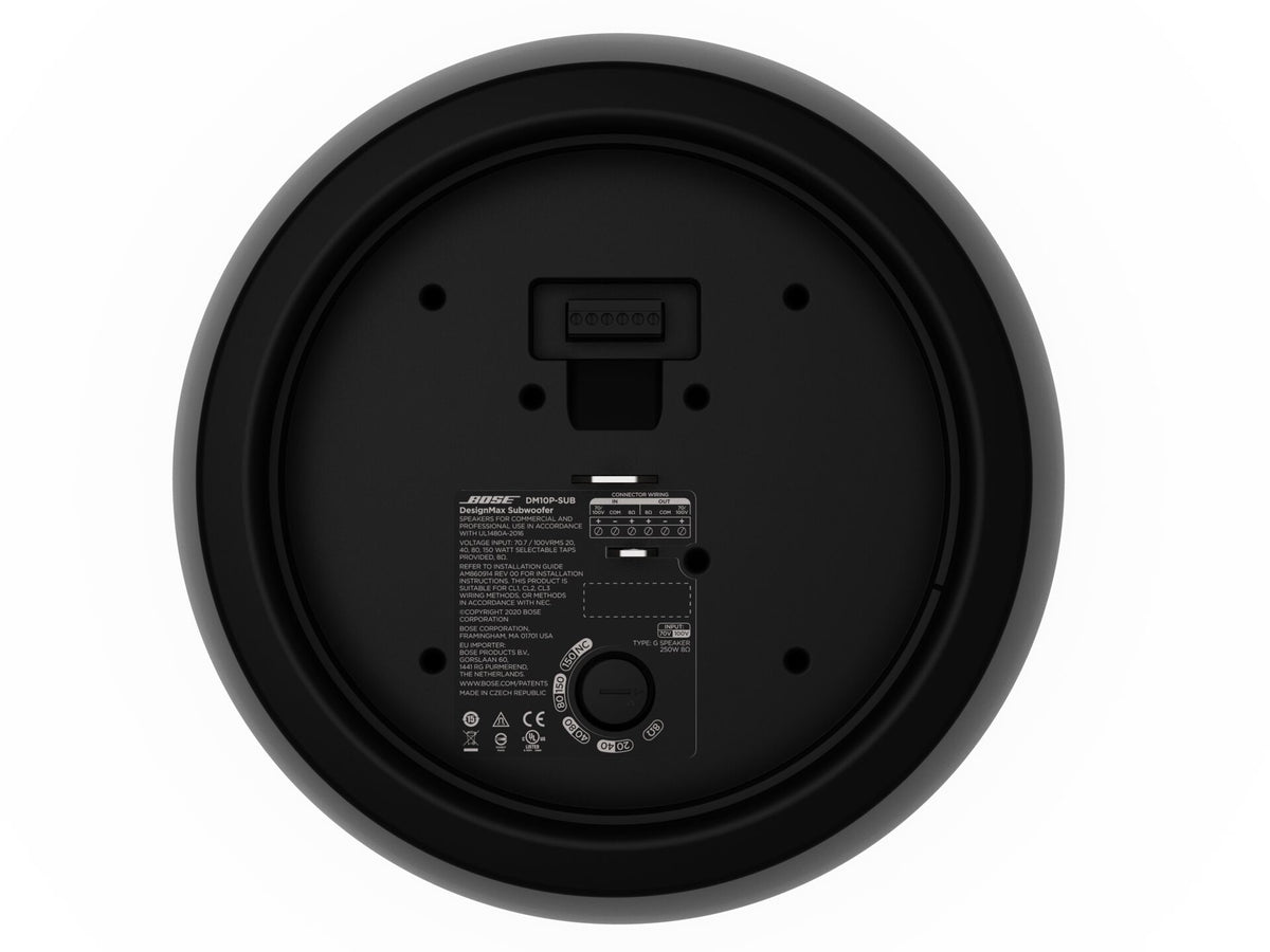 Bose Professional DesignMax DM10P-SUB – Ripustettava 10" ammattilais-subwoofer