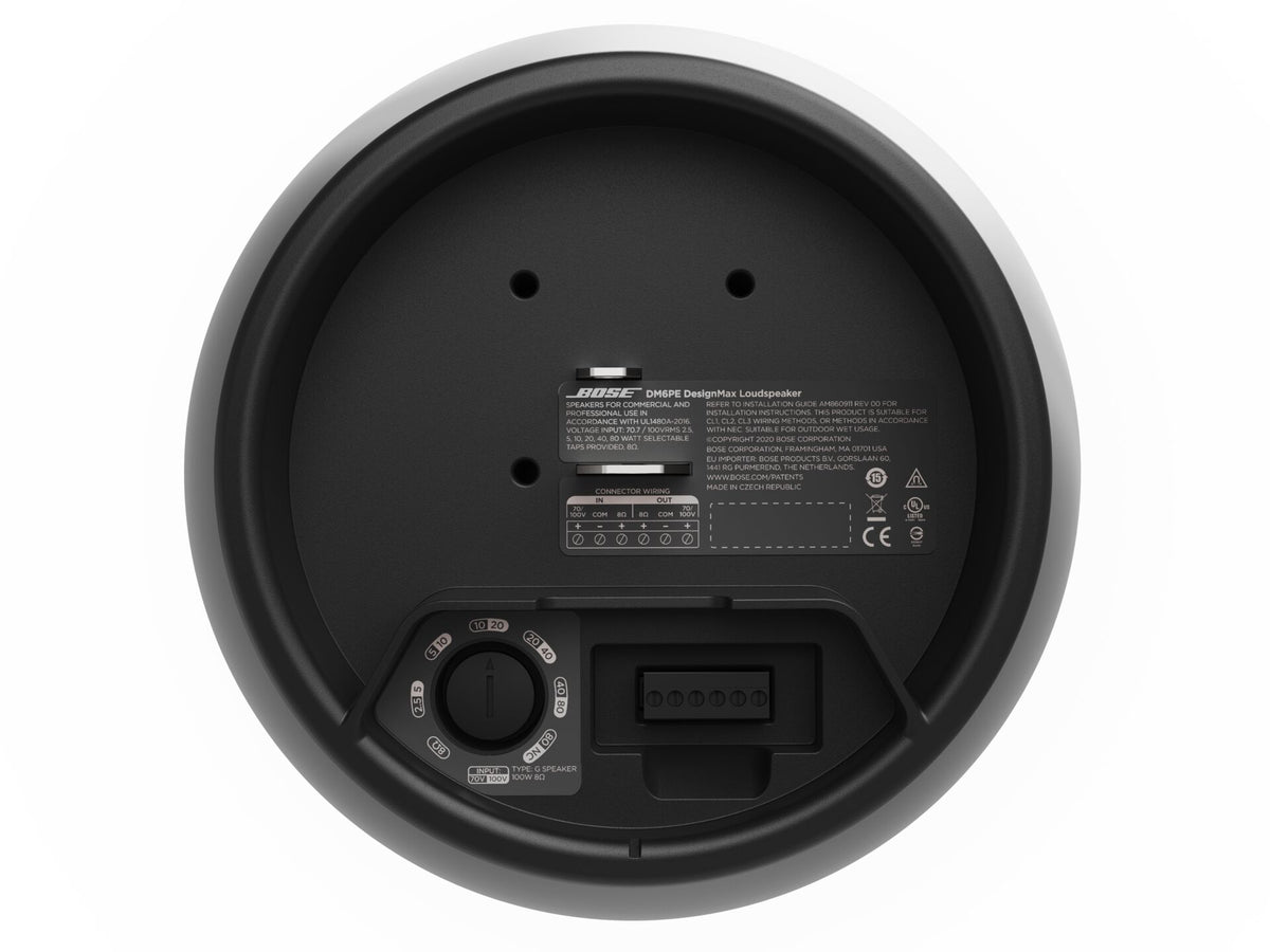 Bose Professional Designmax DM6PE Roikkuva säänkestävä kaiutin, ammattilaiskäyttöön