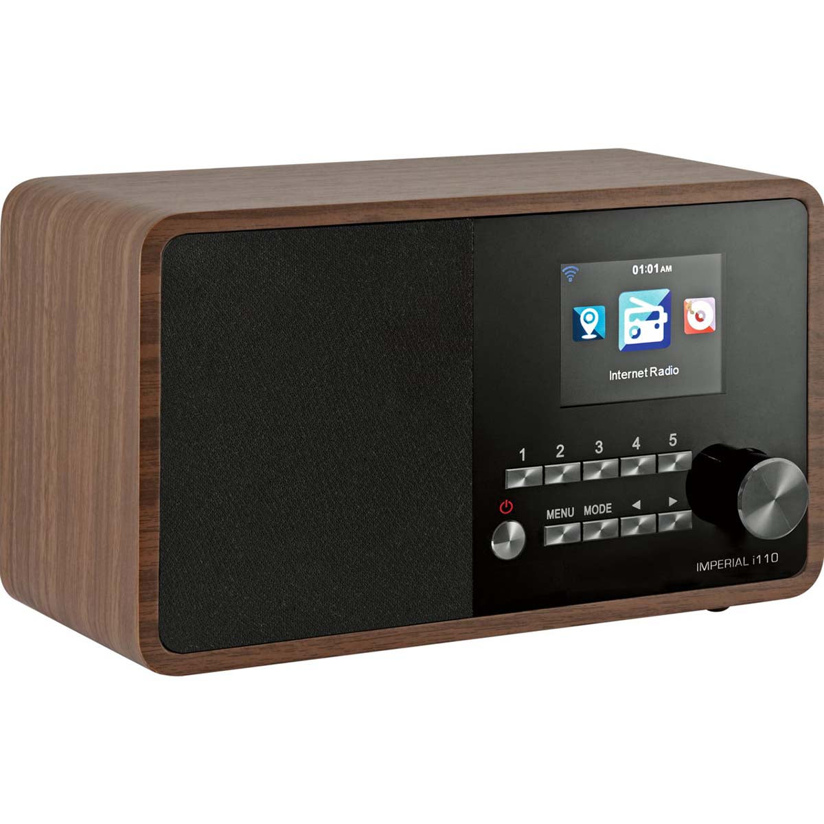 Imperial i110, Wi-Fi-internetradio mediasoitintoiminnolla