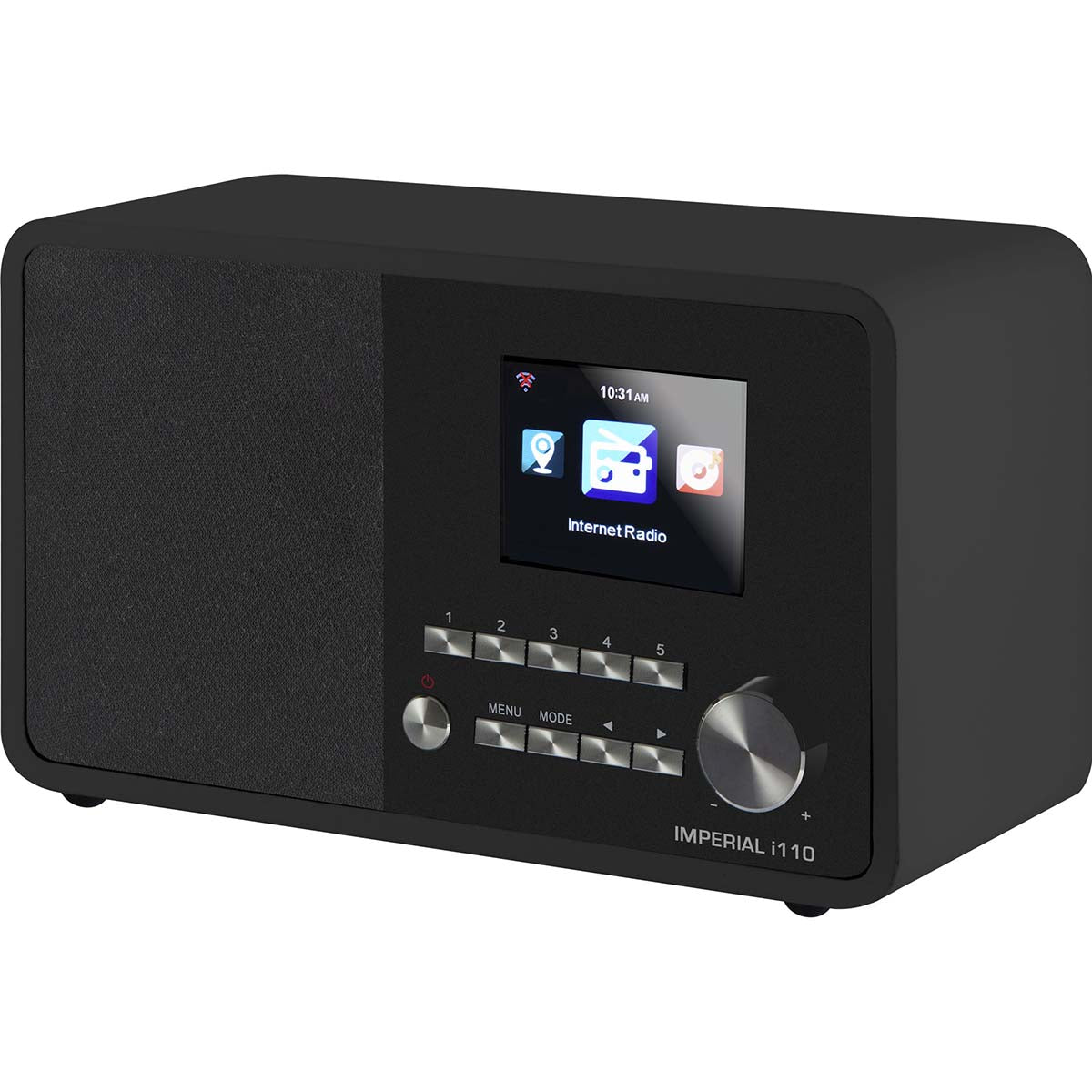 Imperial i110, Wi-Fi-internetradio mediasoitintoiminnolla