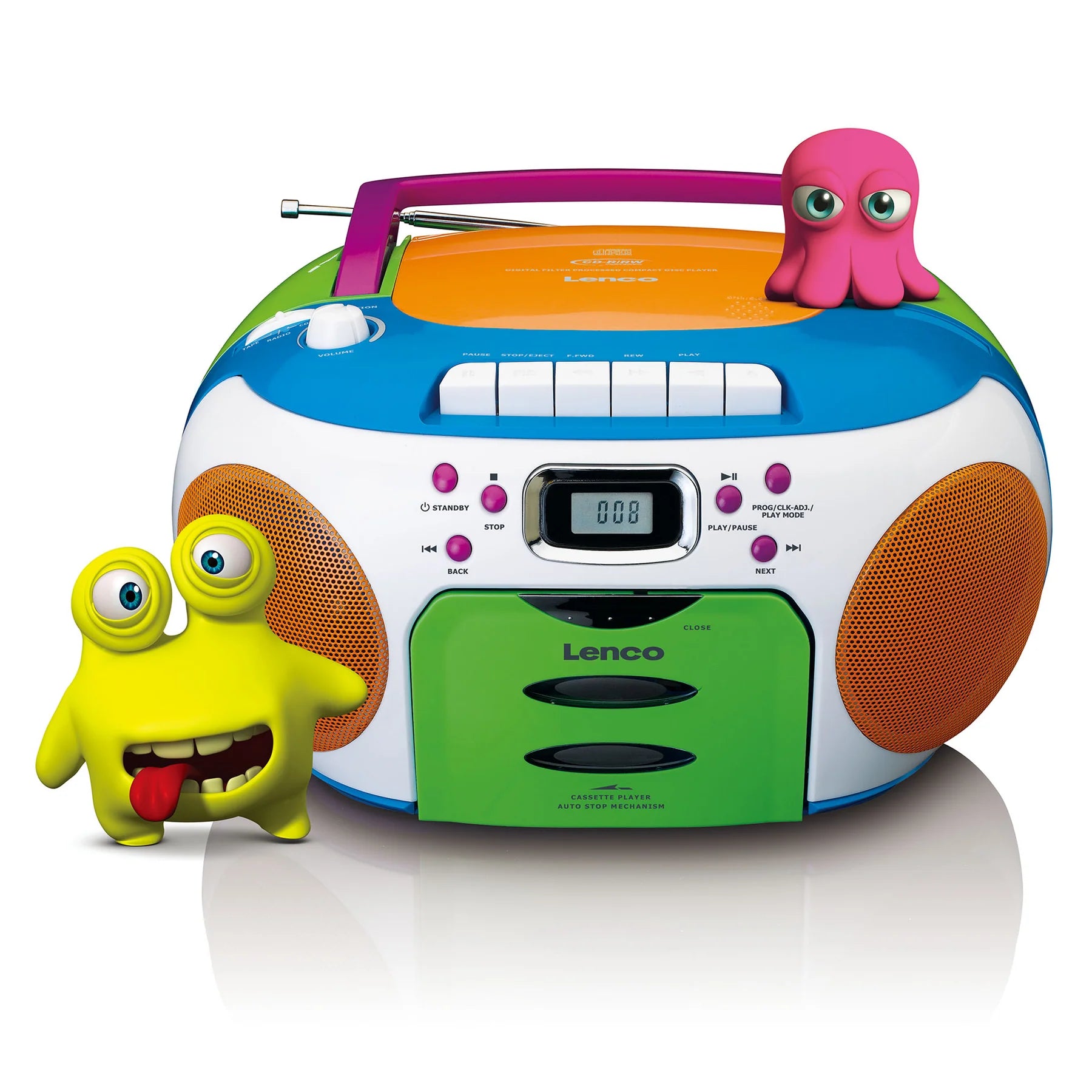 Lenco SCD-971 – Kannettava radio/CD-soitin