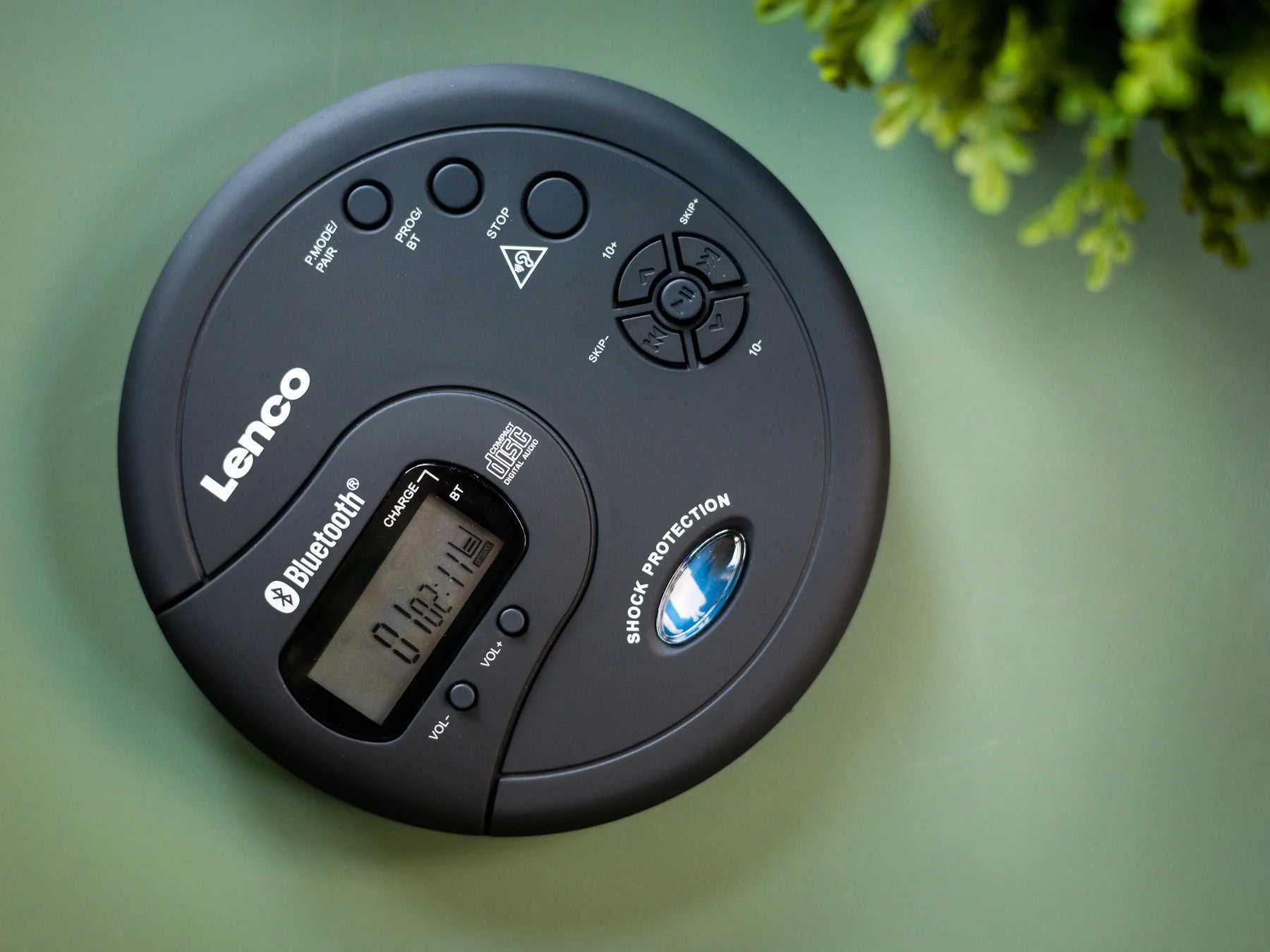 Lenco CD-300BK kannettava CD/MP3-soitin