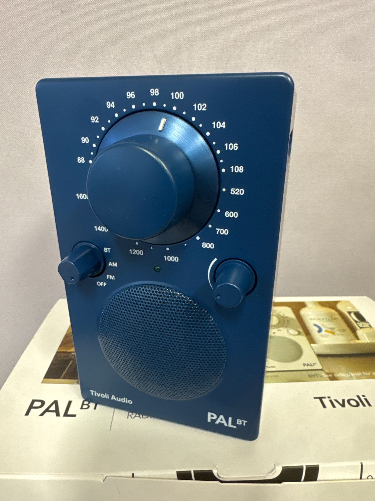 Tivoli AUDIO PAL Bluetooth radio , Meren sininen - SECOND BEST