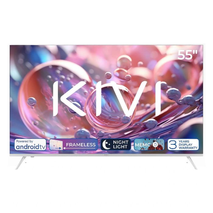 KIVI 55U760QW 55" 4K Android TV - Älykäs televisio elämykselliseen katseluun