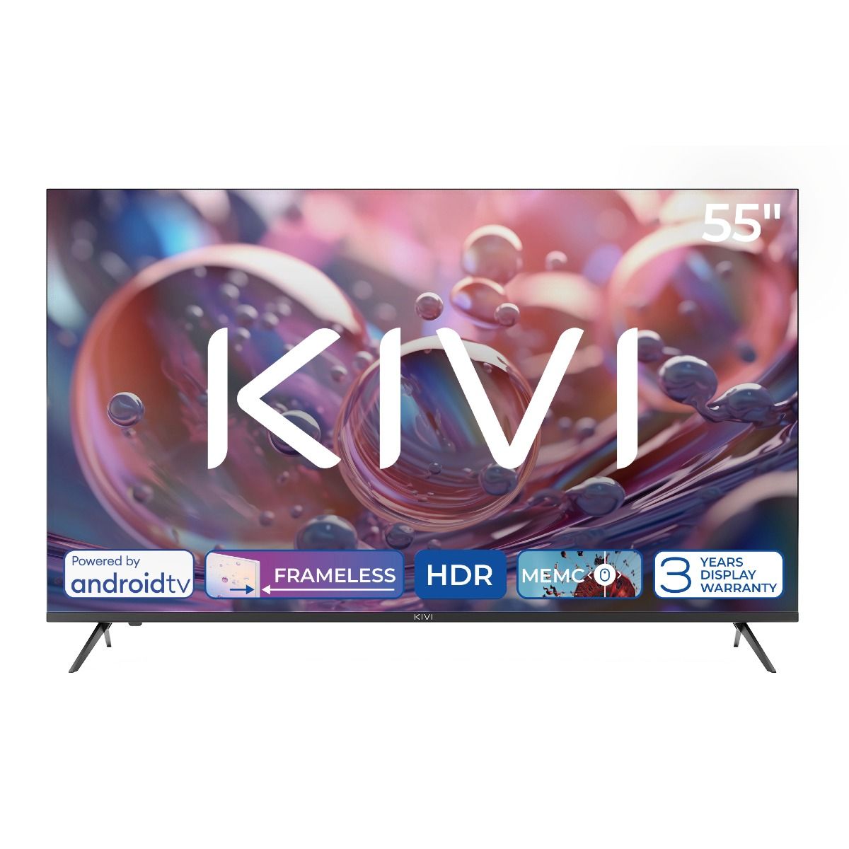 KIVI 55U760QB 55" 4K Android TV - Älykäs viihde kotiin