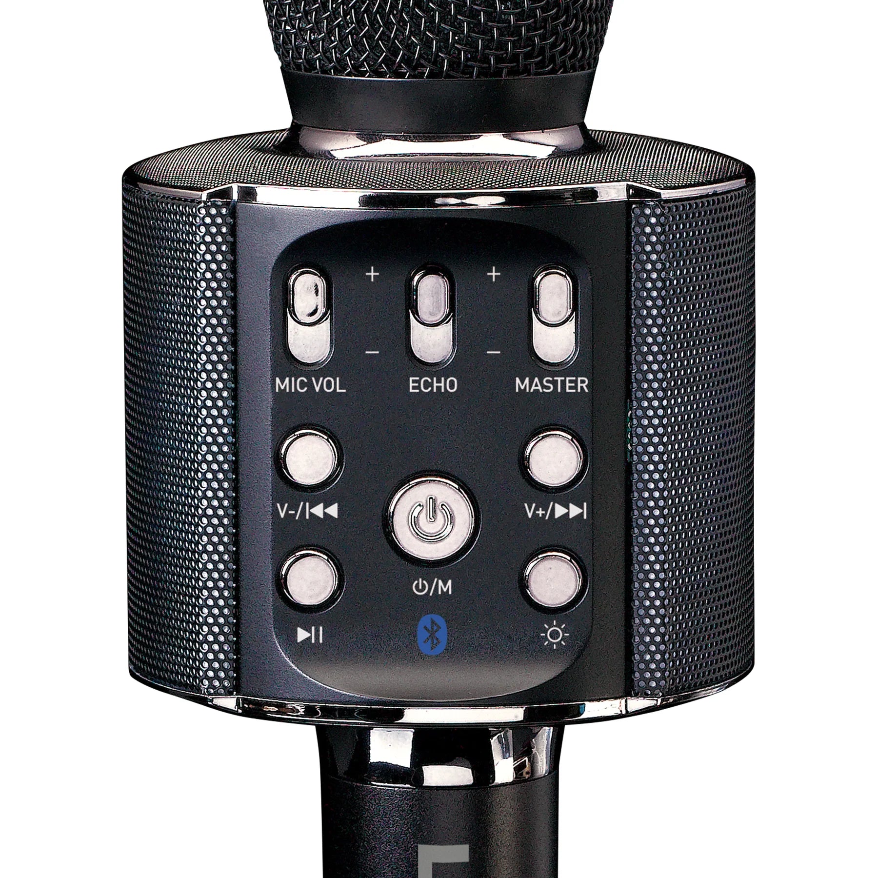 Lenco BMC-090BK karaokemikrofoni, musta