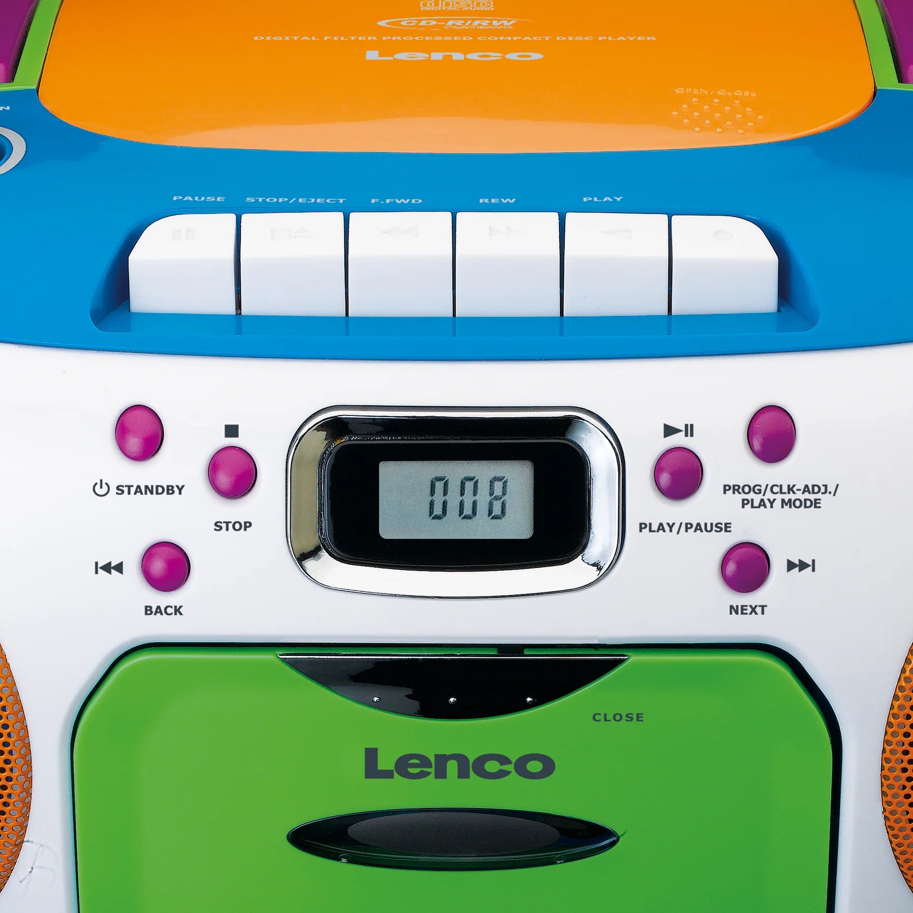 Lenco SCD-971 – Kannettava radio/CD-soitin