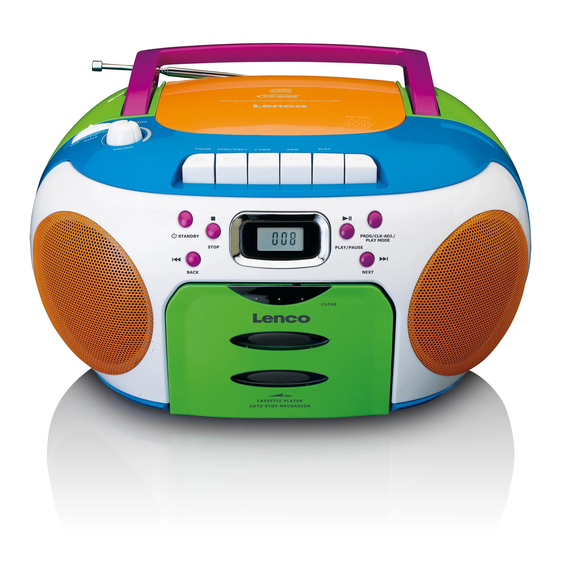 Lenco SCD-971 – Kannettava radio/CD-soitin