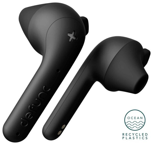 DEFUNC TRUE BASIC II TWS Hybrid in-ear Bluetooth-kuulokkeet — langattomat, mukavat
