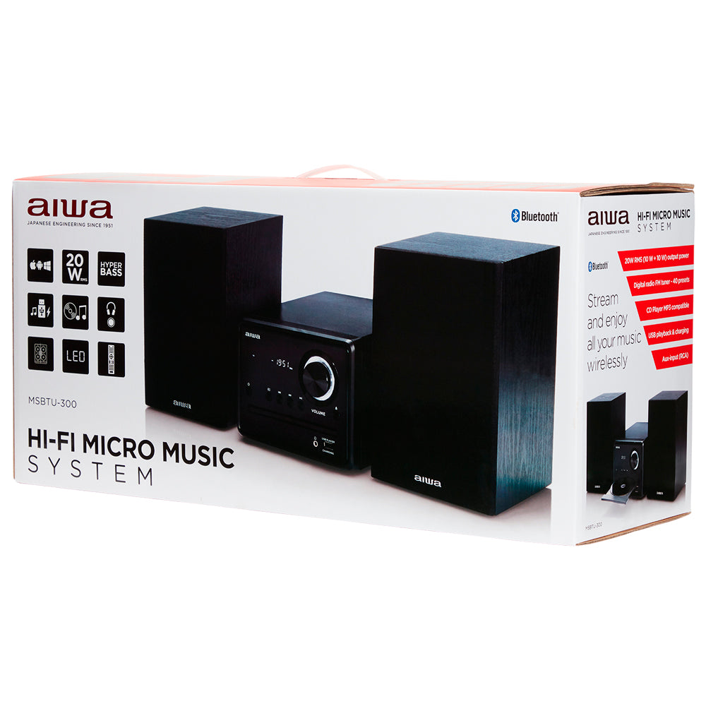 Aiwa MSBTU-300 mikrohifijärjestelmä