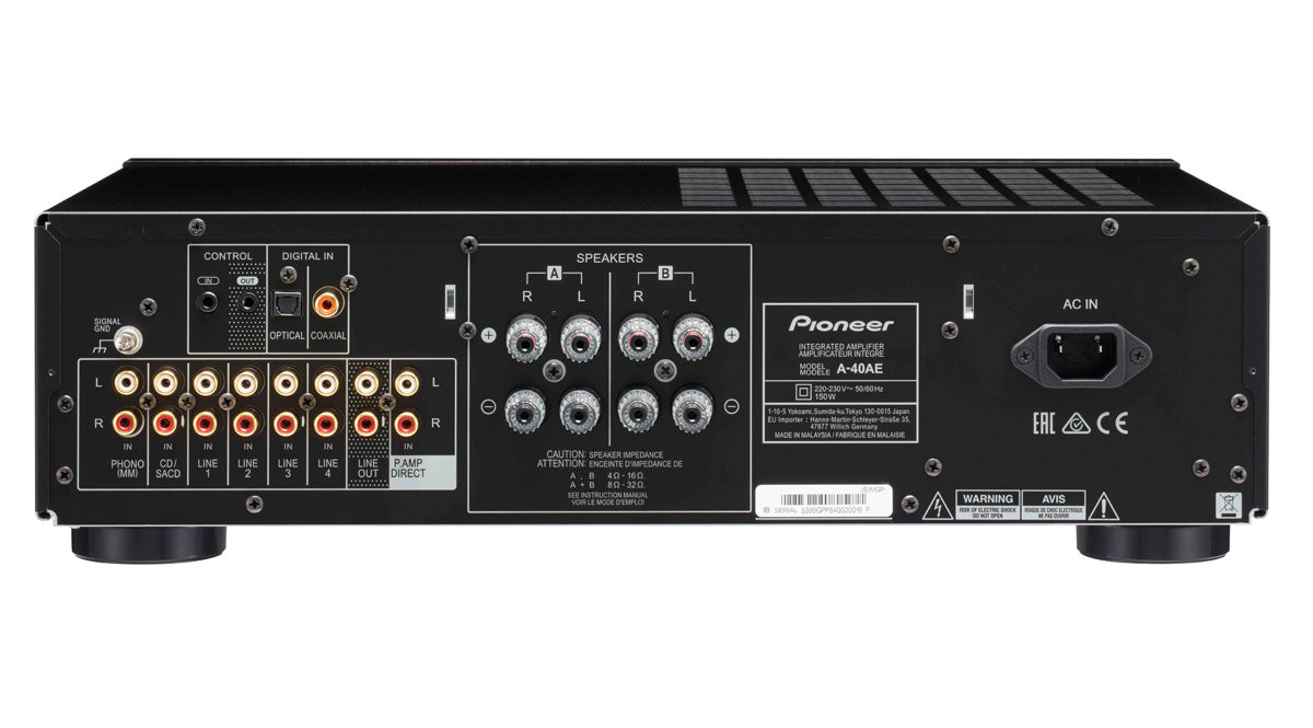 Pioneer A-40AE – Puhtaan äänen mestari