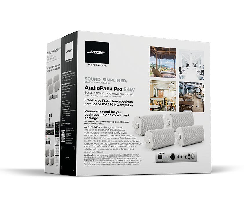 Bose Professional AudioPack Pro S4