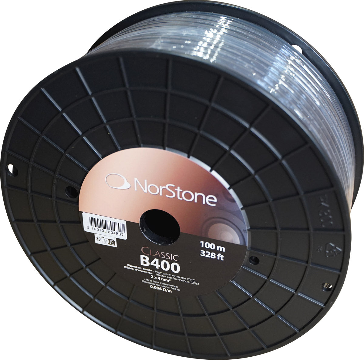 Norstone Cables CLASSIC BLACK SPEAKER CABLE (400, 100)
