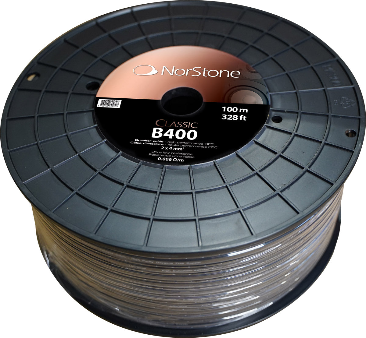 Norstone Cables CLASSIC BLACK SPEAKER CABLE (400, 100)