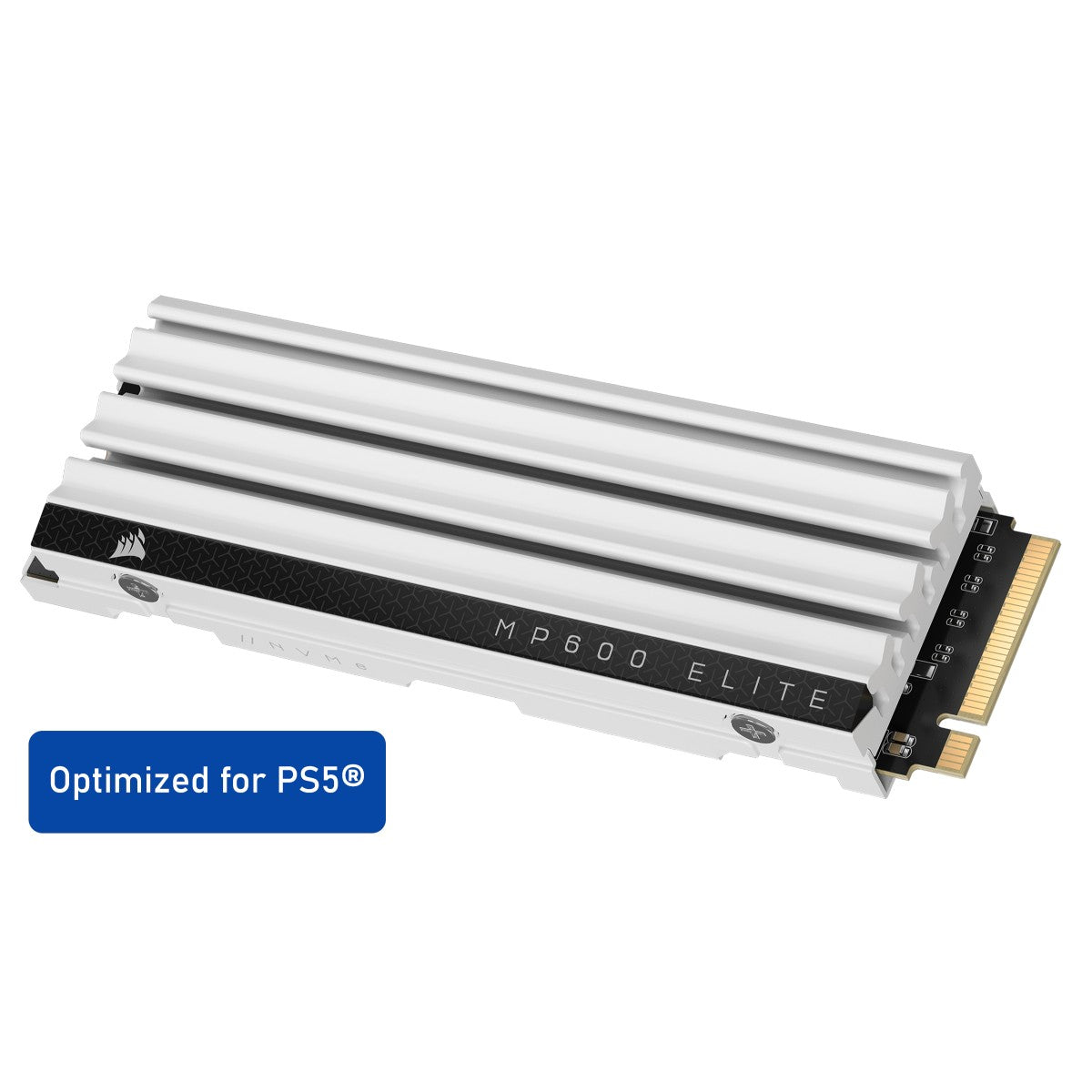 Corsair MP600 ELITE 2TB NVMe SSD - Huippunopea PCIe Gen4 SSD PS5:lle