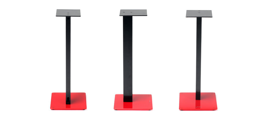 Norstone ESSE SPEAKER STAND/RED AND SATIN