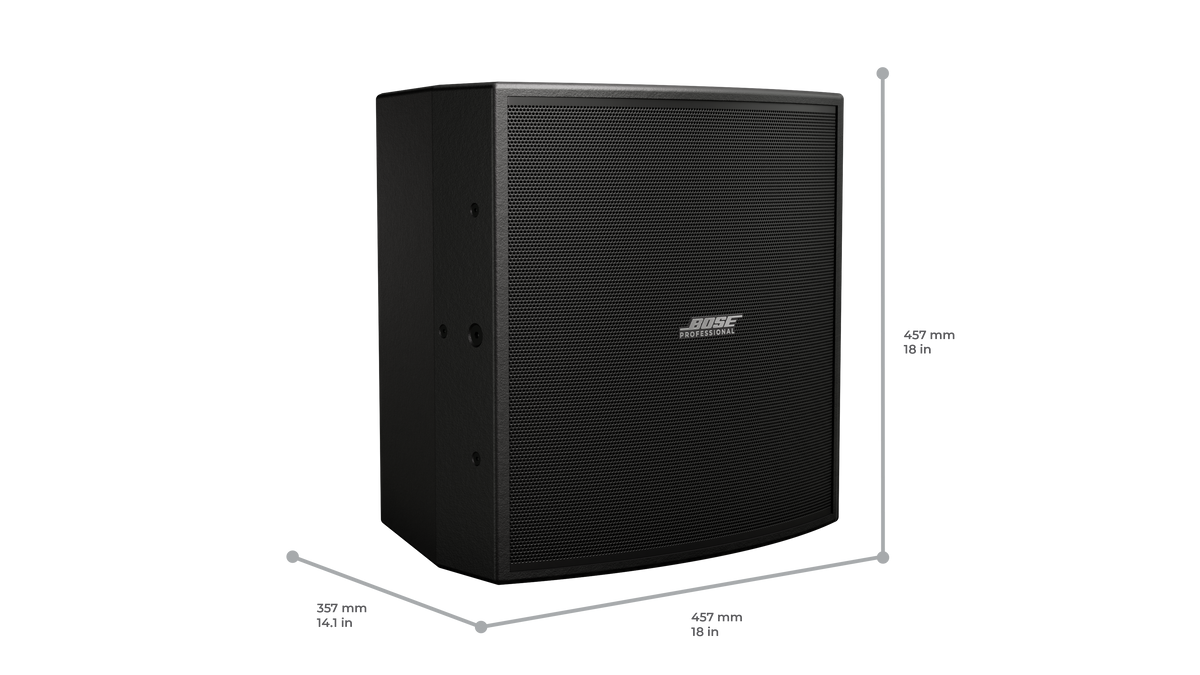 Bose Professional Forum FC112 kaiutin ammattilaiskäyttöön, monipuolinen ääni