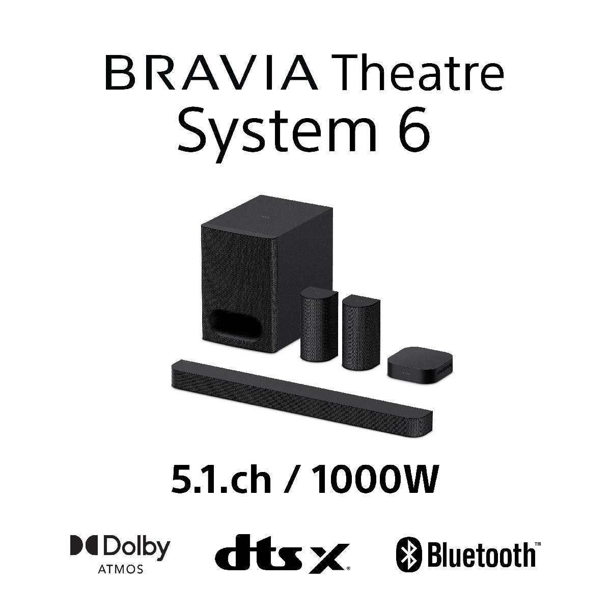 Sony Bravia Theatre Bar 9 - 5.1.2 Dolby Atmos Soundbar