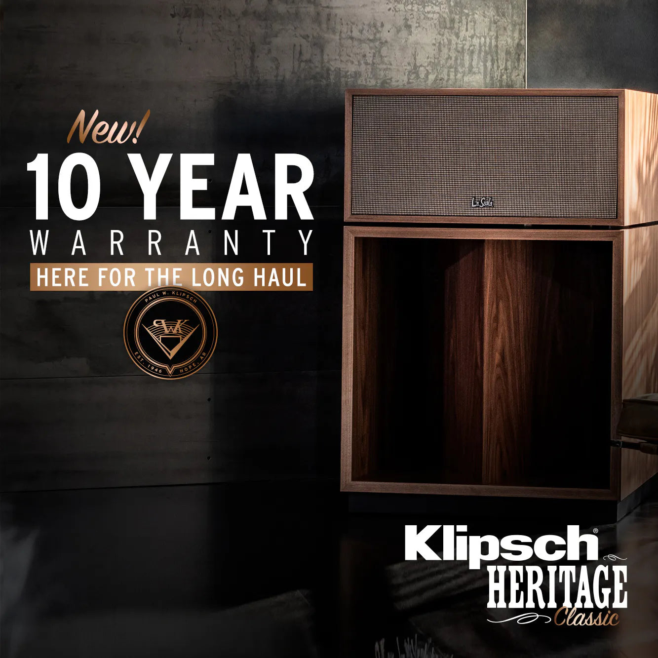 Klipsch La Scala AL5 - Heritage-sarjan torvikaiutin
