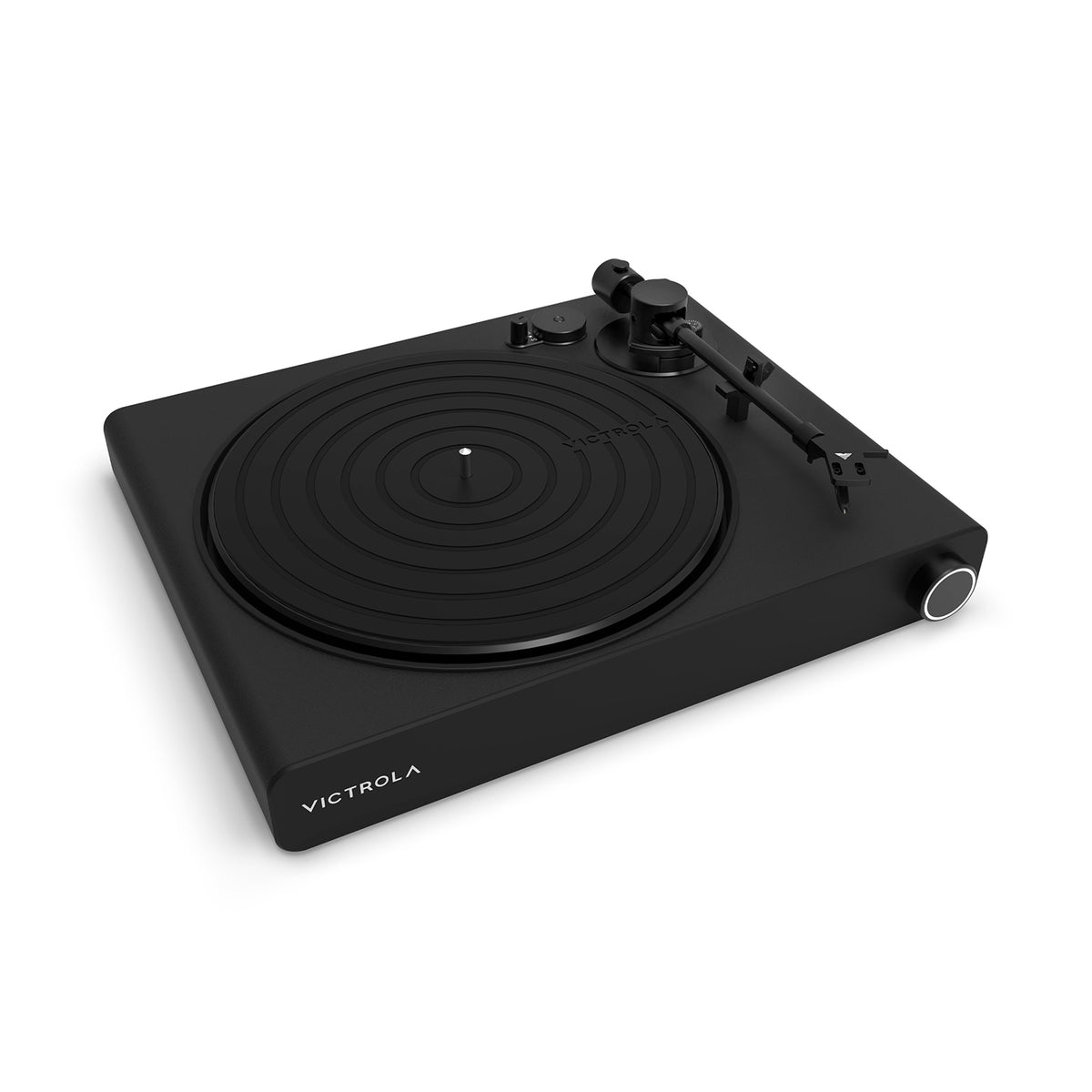 Victrola Stream Onyx Vinyylisoitin - Sonos-yhteensopiva levysoitin moderniin kotiin