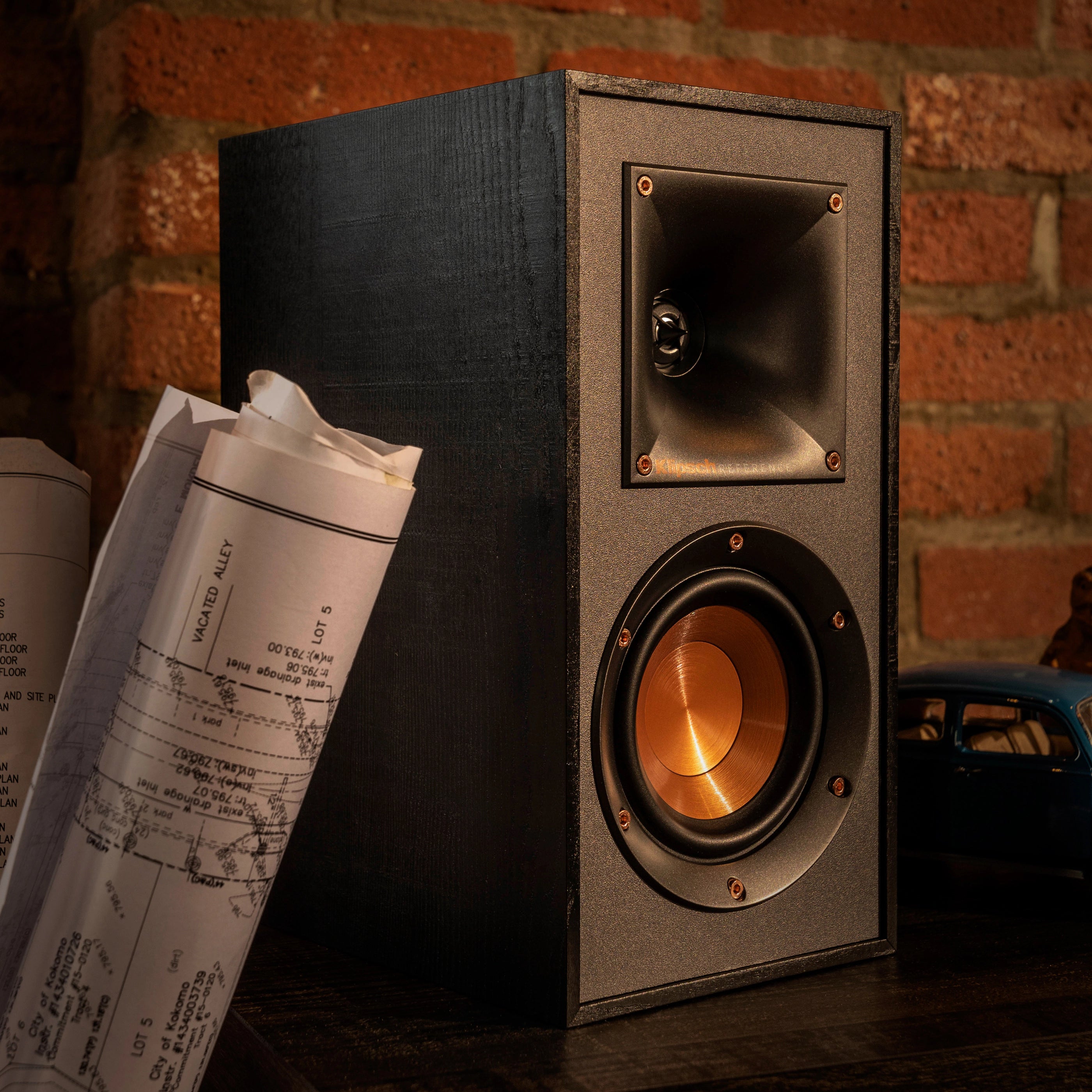 Klipsch R-51PM EUA  -aktiivikaiutinpari musta