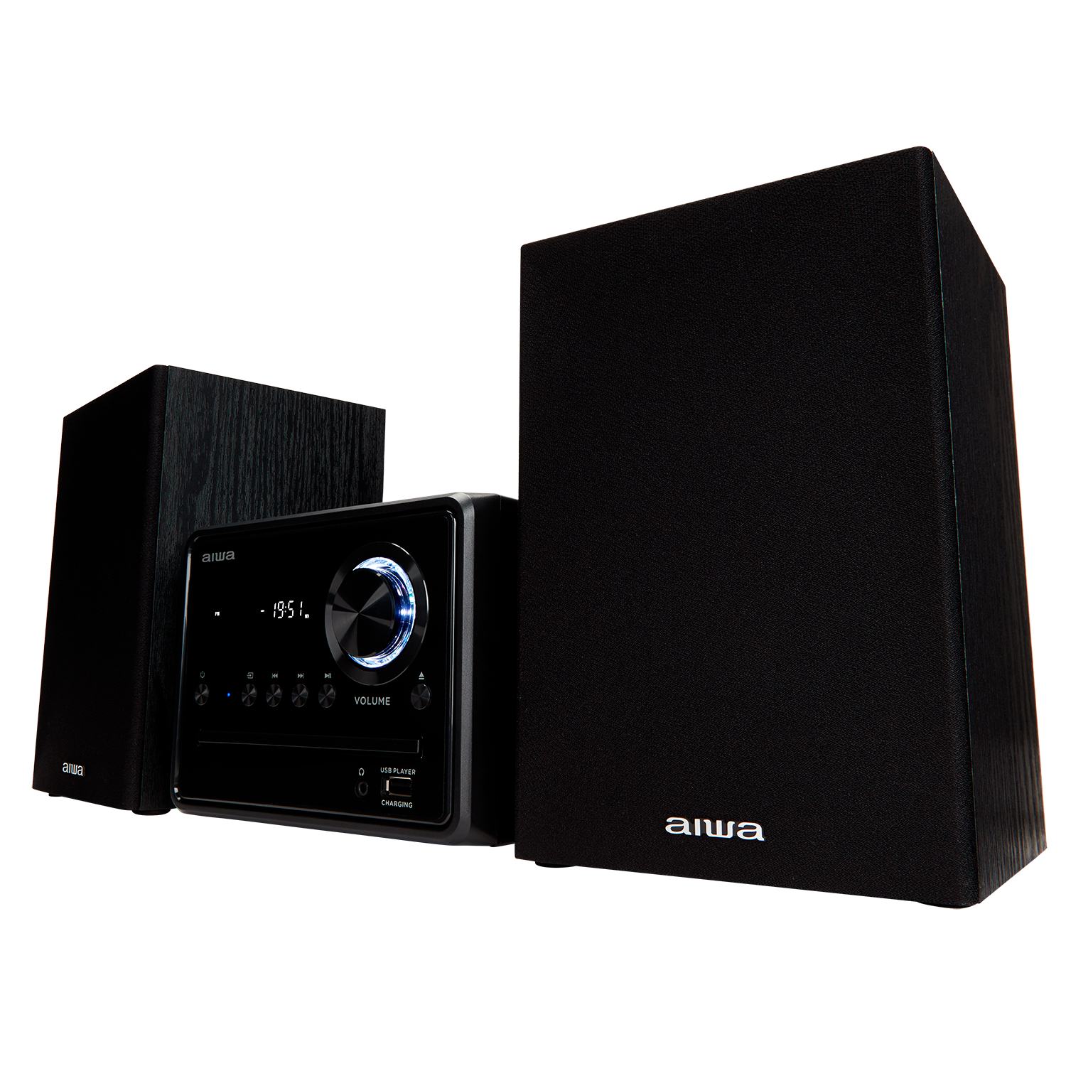 Aiwa MCBT-350 Mikrohifijärjestelmä, musta