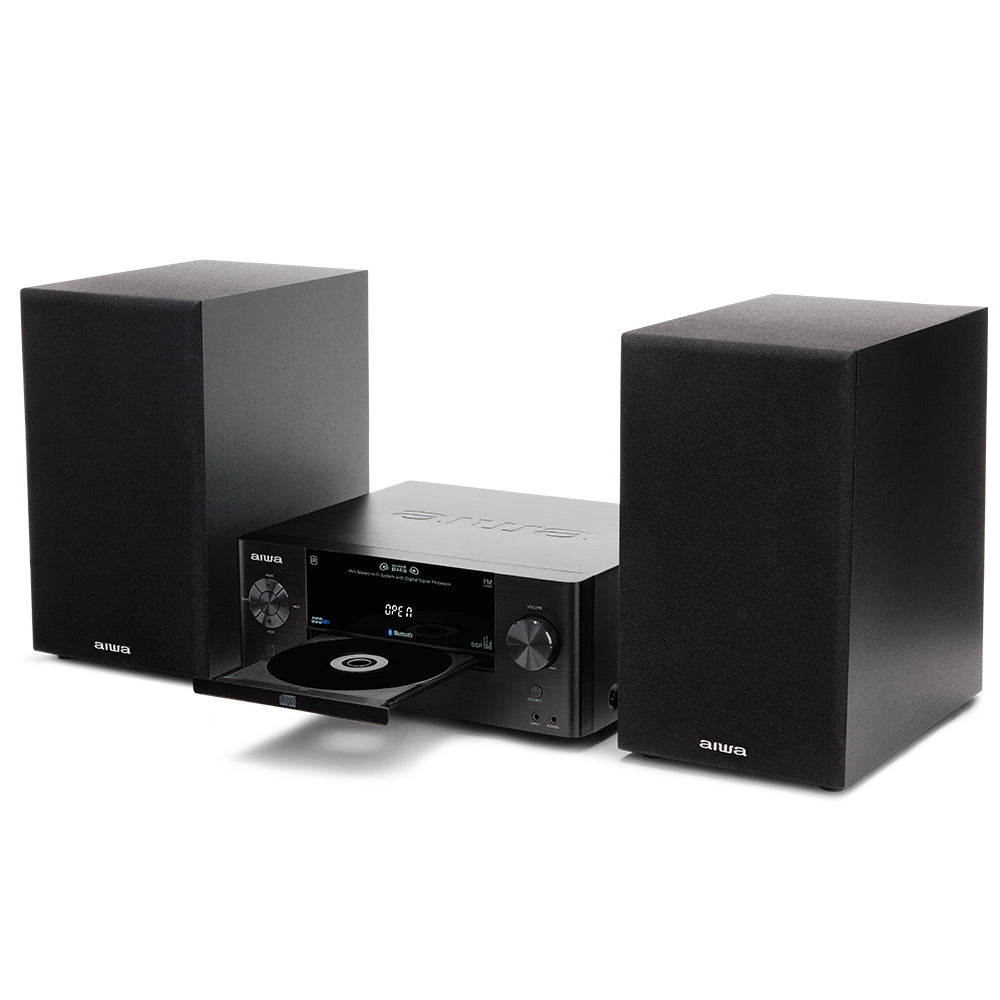 Aiwa MCBT-550 Mikrohifijärjestelmä, musta
