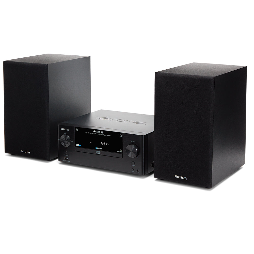 Aiwa MCBT-550 Mikrohifijärjestelmä, musta