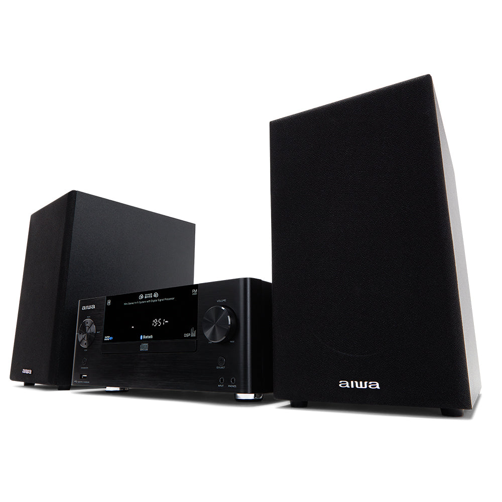 Aiwa MCBT-550 Mikrohifijärjestelmä, musta