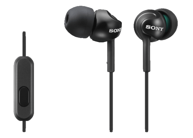 Sony MDR-EX110AP Nappikuulokkeet Mikrofonilla – Sisäkorvaiset, Kompakti ja Mukavat