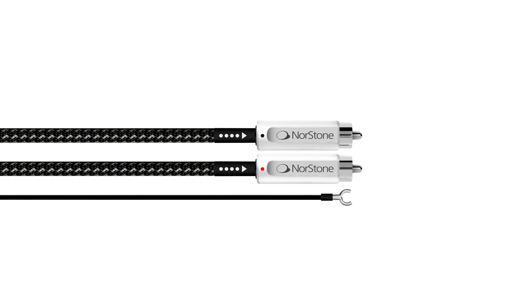 Norstone Cables NORSTONE JURA CABLE RCA 100 (+GROUND WIRE)