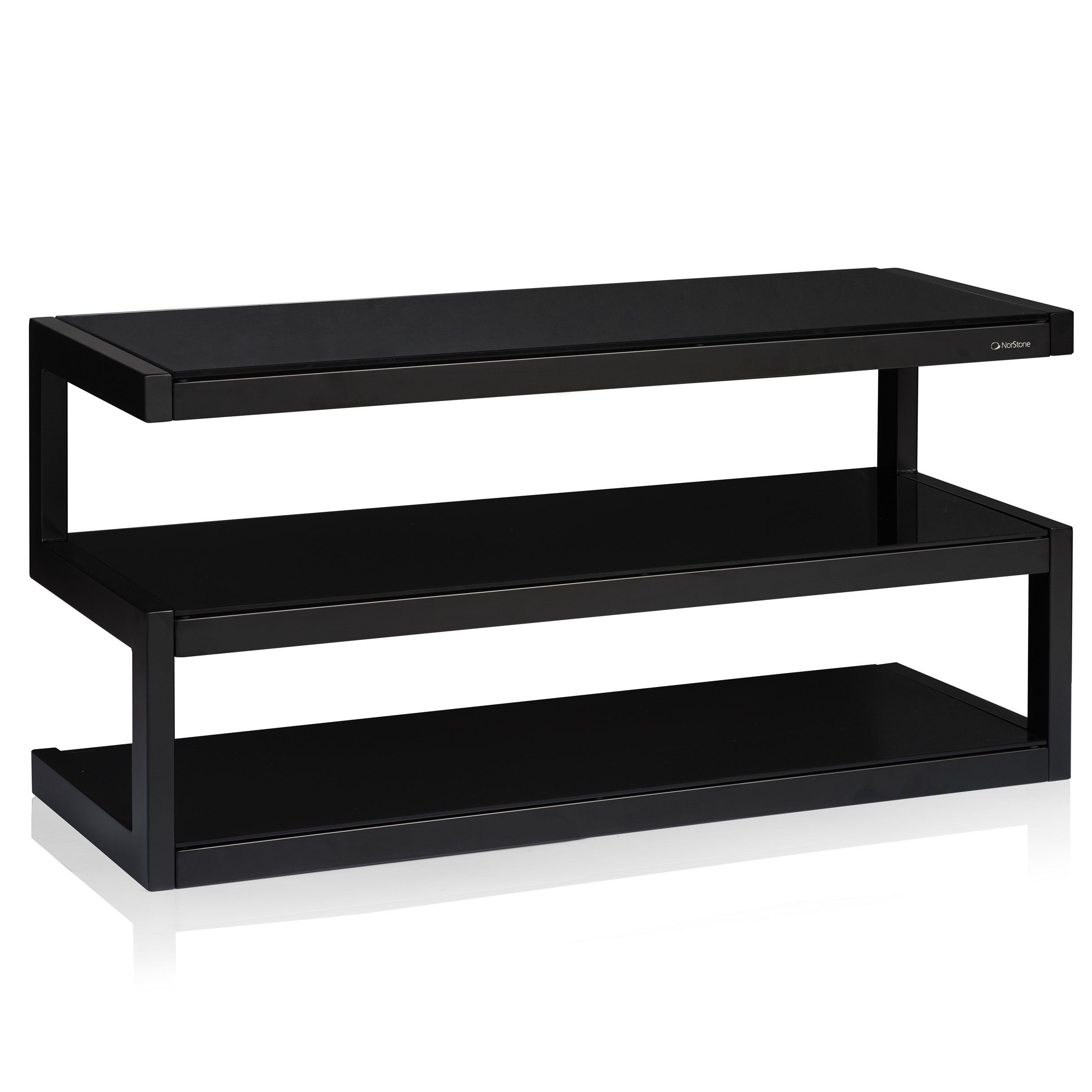 Norstone NORSTONE ESSE AV FURNITURE/BLACK SATIN/BLACK