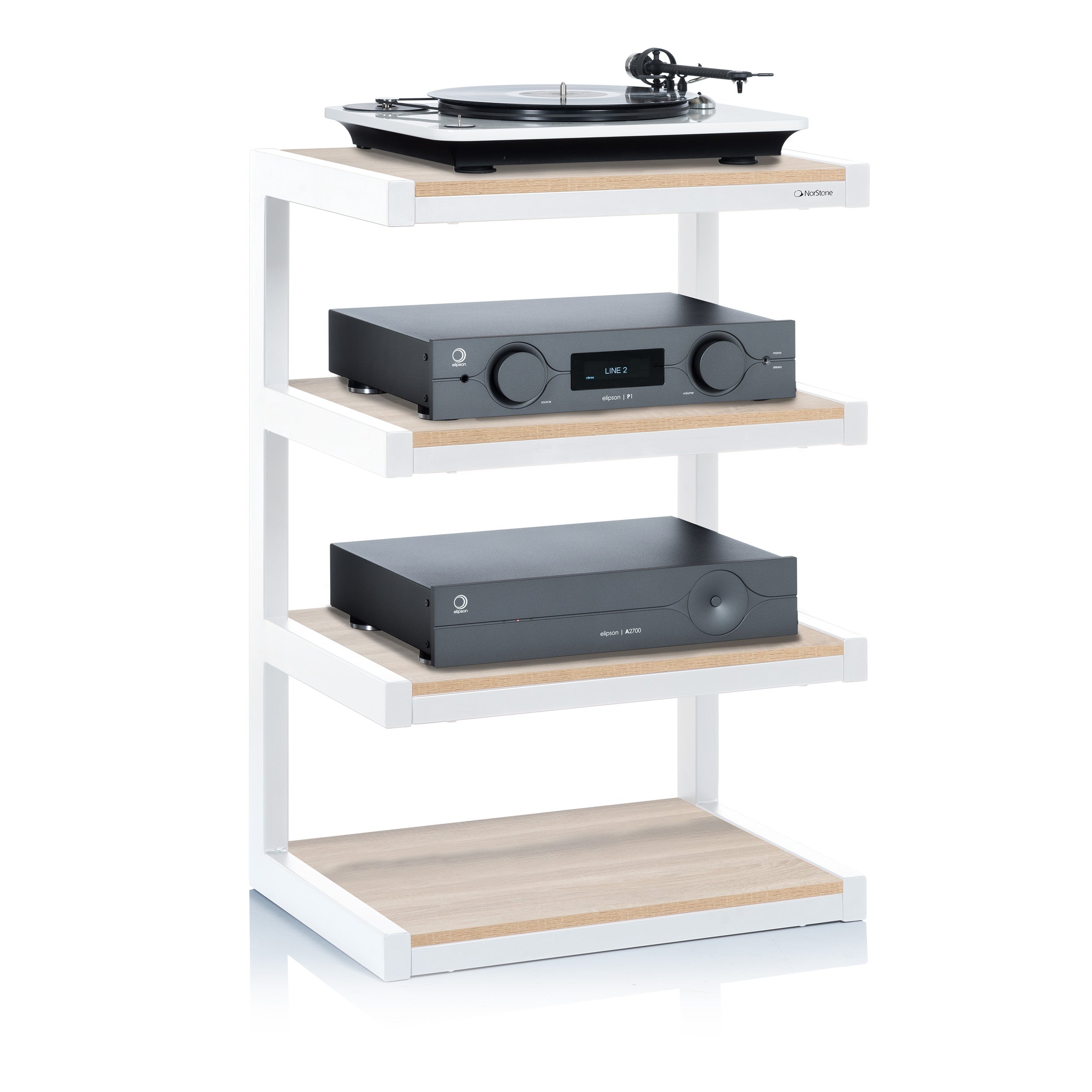 Norstone Esse Hifi WHITE/OAK
