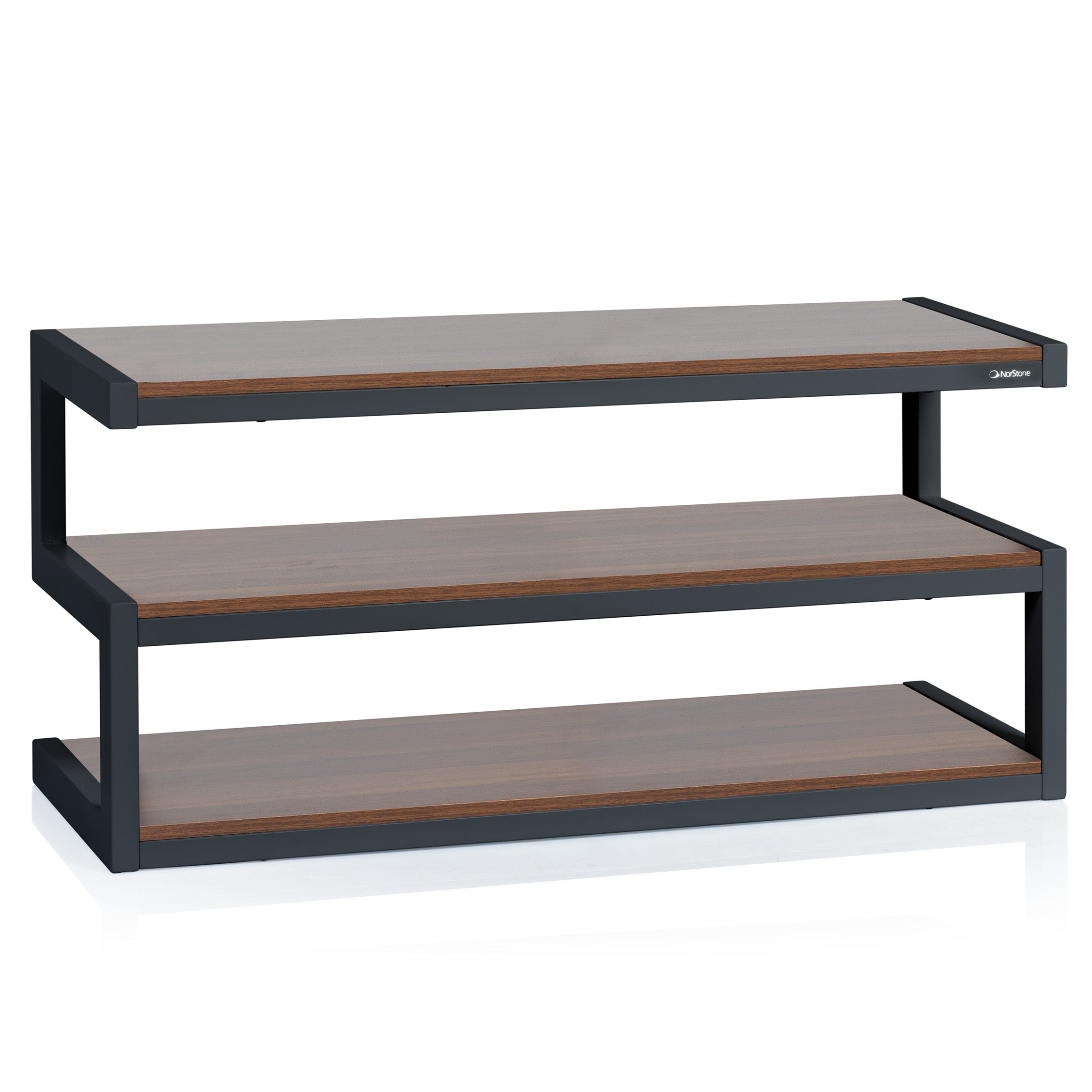 Norstone ESSE AV BLACK/WALNUT