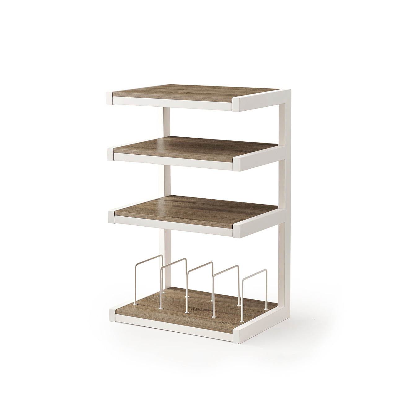 Norstone ESSE HIFI VINYL WHITE SATIN/CLEAR OAK