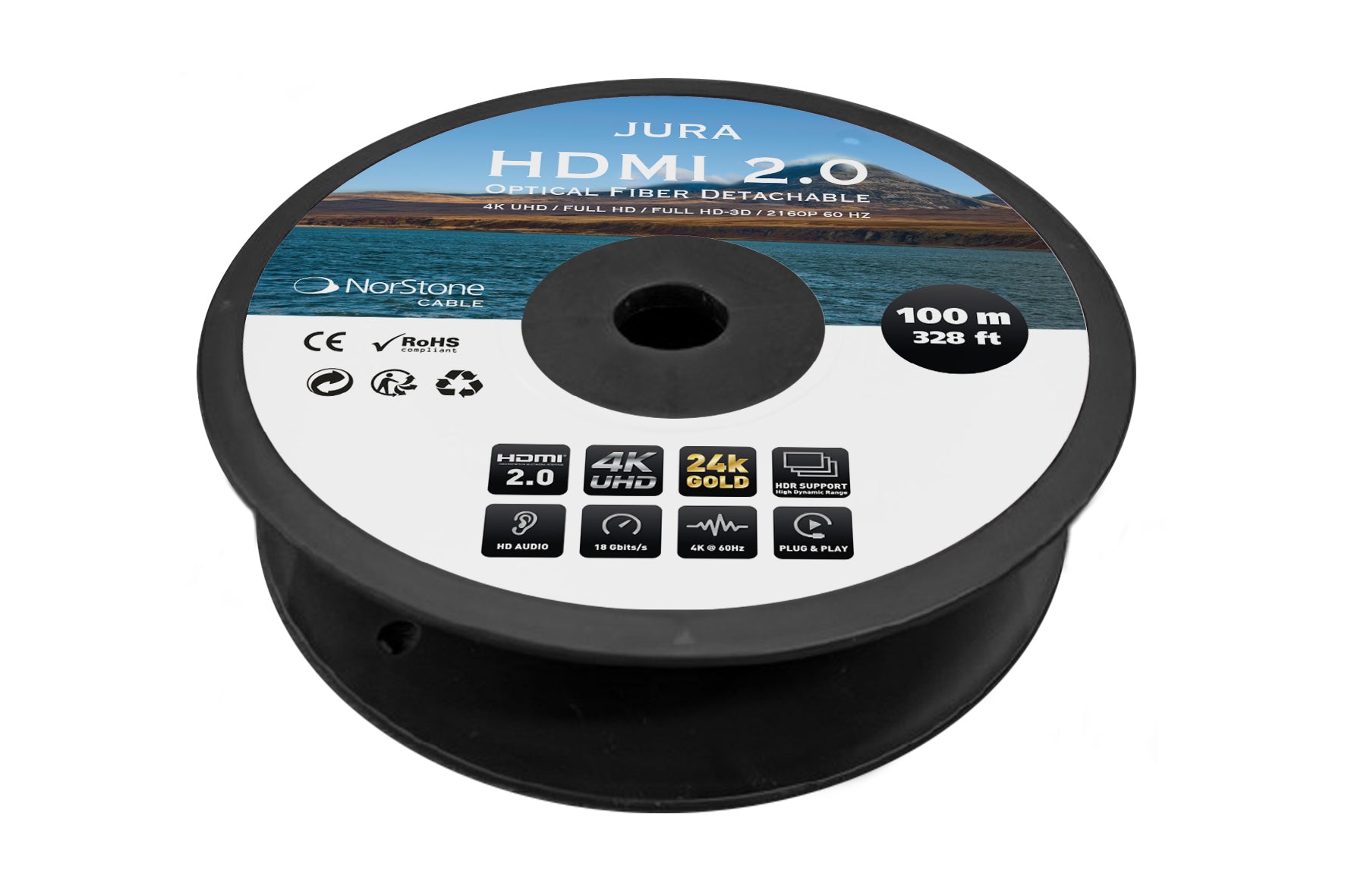 Norstone Cables NORSTONE JURA CABLE HDMI-OPTIC 300 (30m)