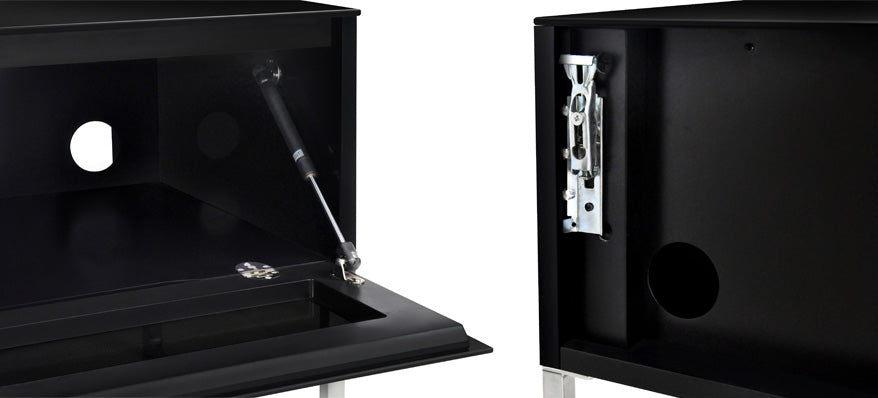 Norstone KHALM BLACK 1400mm AV FURNITURE