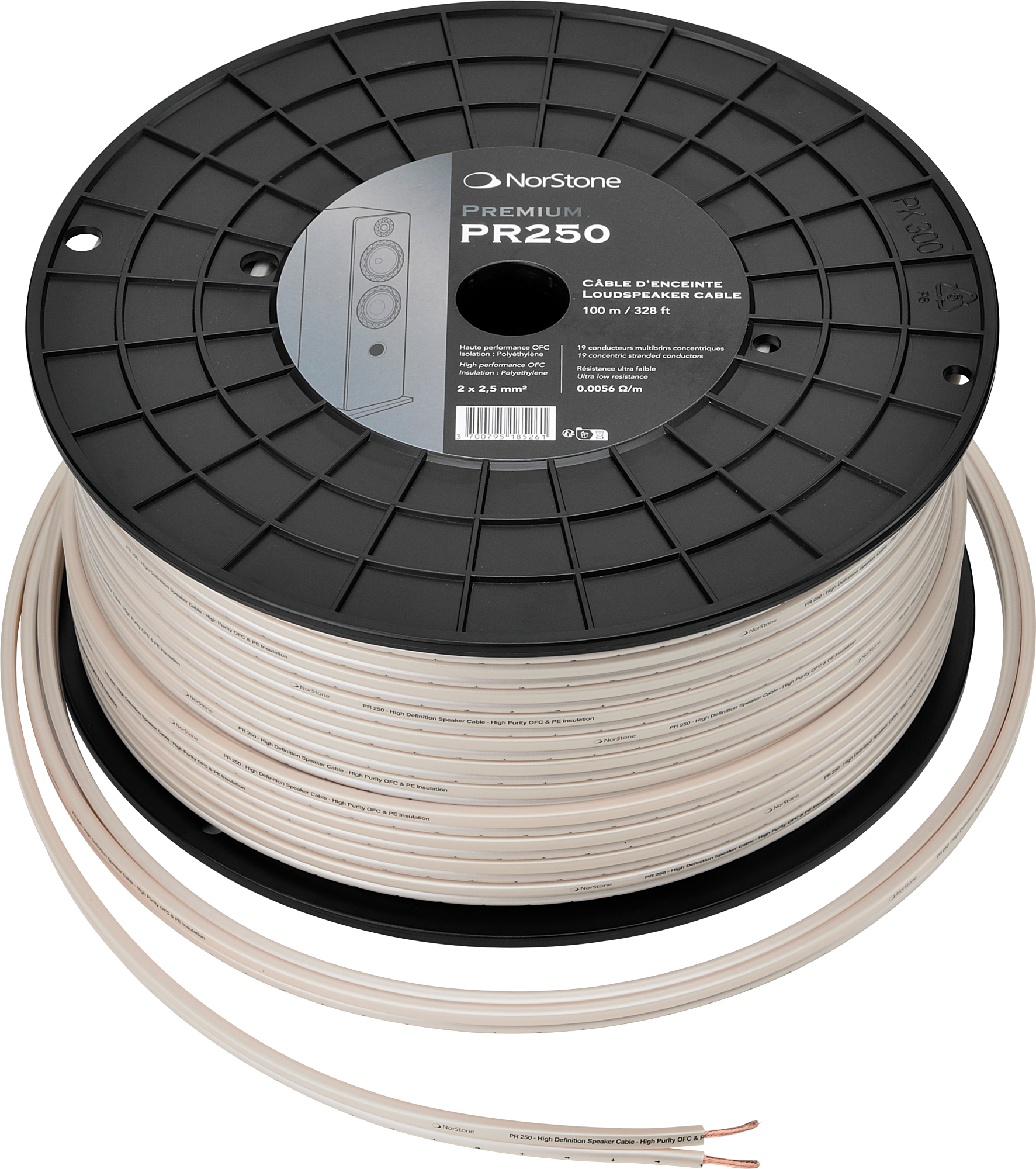 Norstone Cables PREMIUM 250 SPEAKER CABLE (100, 250)