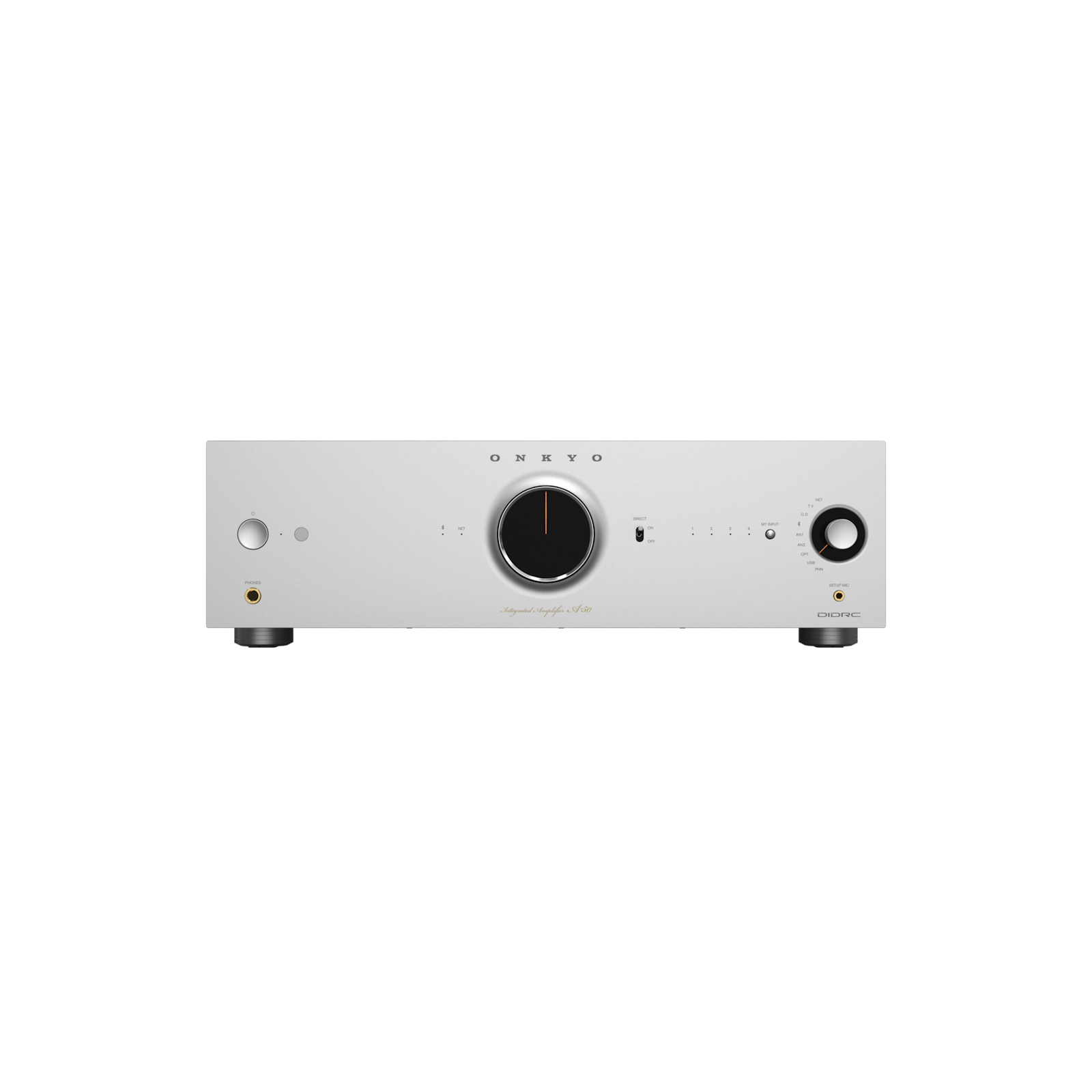 Onkyo A-50 Icon Series – Verkko- ja HDMI ARC -integroitu stereovahvistin