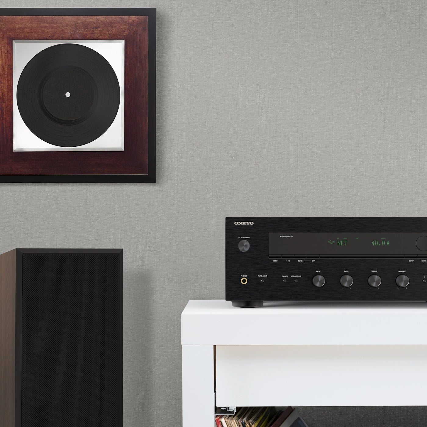 Onkyo TX-8470 – Hi-Fi-verkkosvahvistin HDMI ARC -tuella
