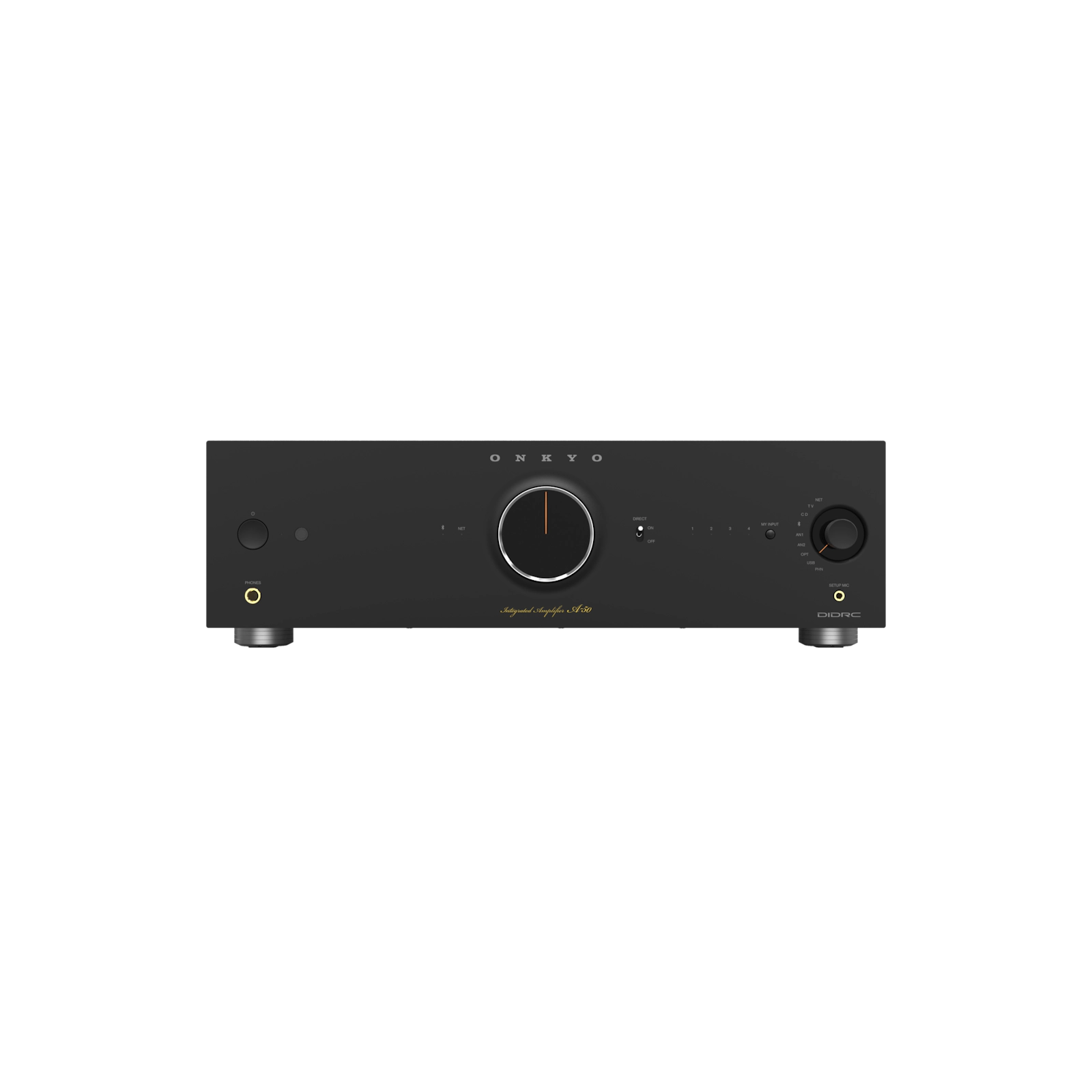 Onkyo A-50 Icon Series – Verkko- ja HDMI ARC -integroitu stereovahvistin