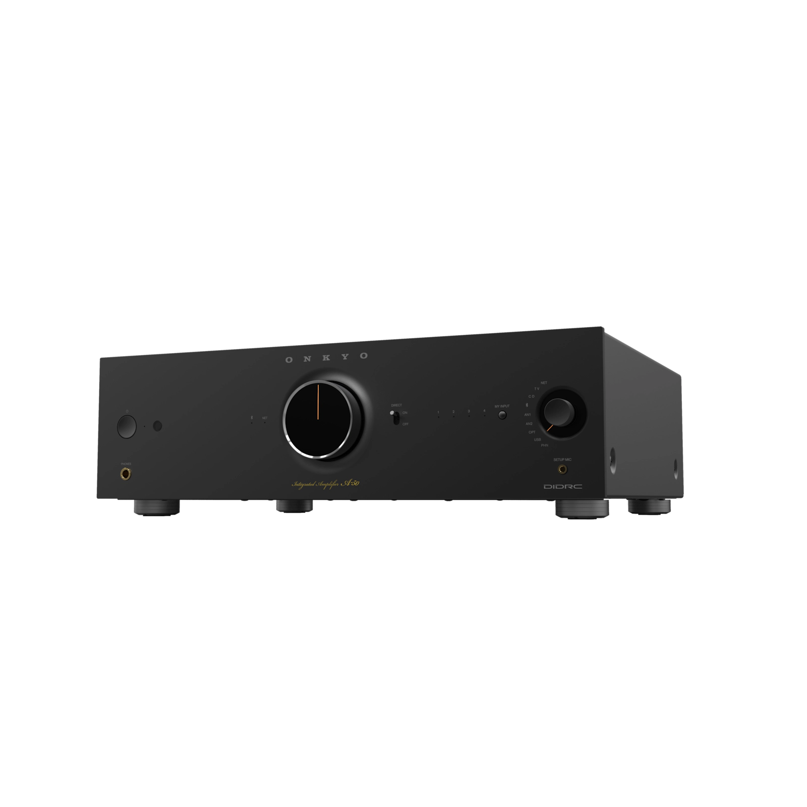 Onkyo A-50 Icon Series – Verkko- ja HDMI ARC -integroitu stereovahvistin