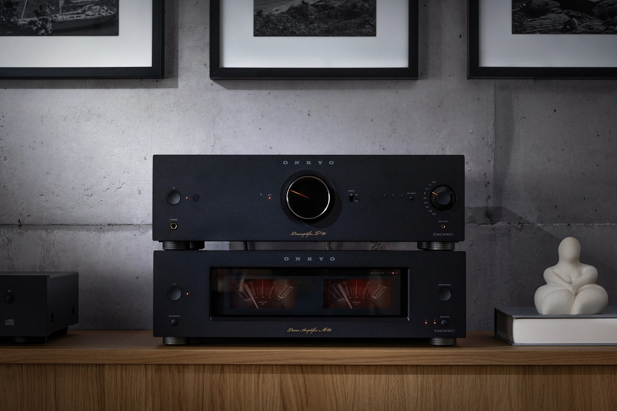 Onkyo M-80 Icon Series – Tehovahvistin – Tunne musiikki uudella tavalla