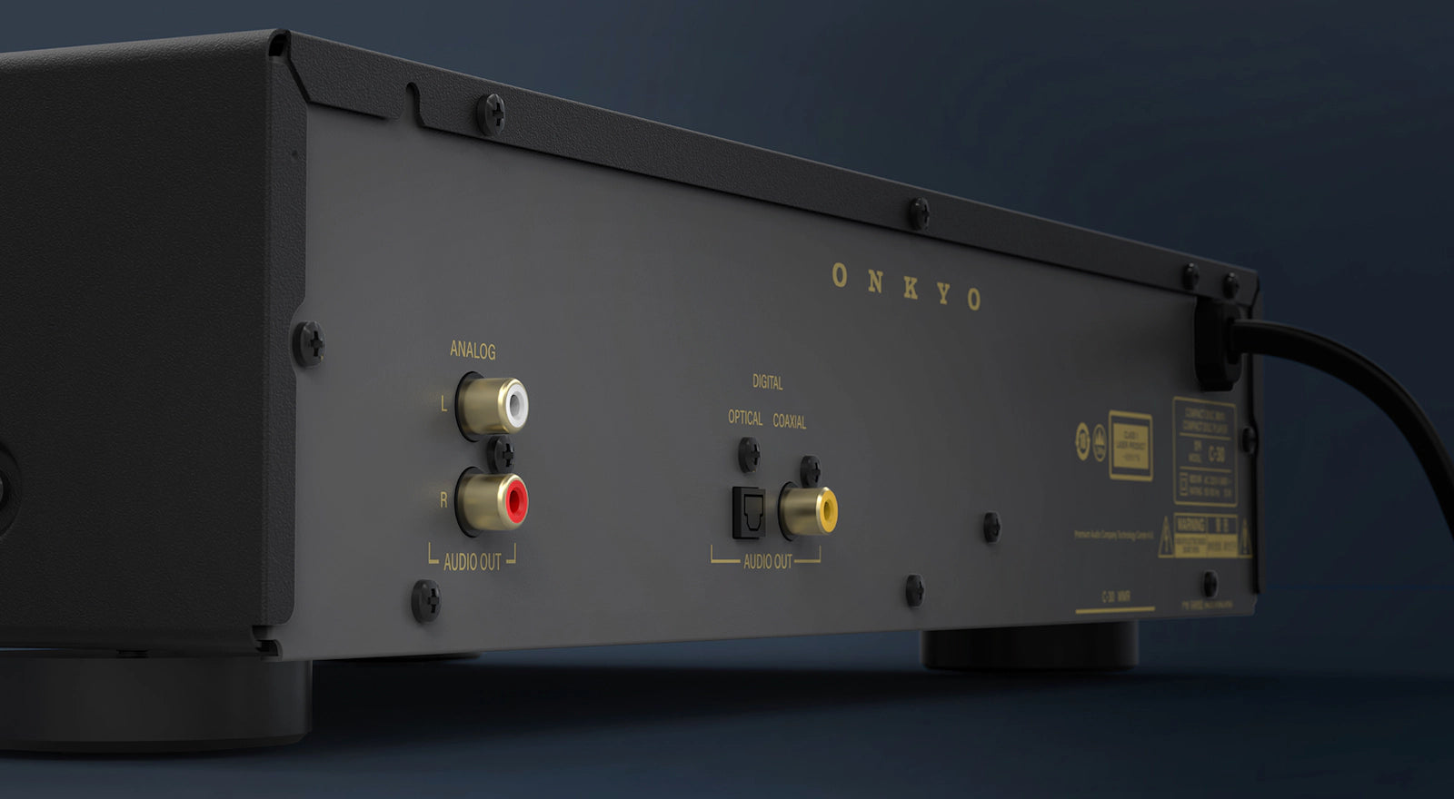 Onkyo C-30 Icon Series – CD-soitin – Tunne musiikki uudella tavalla